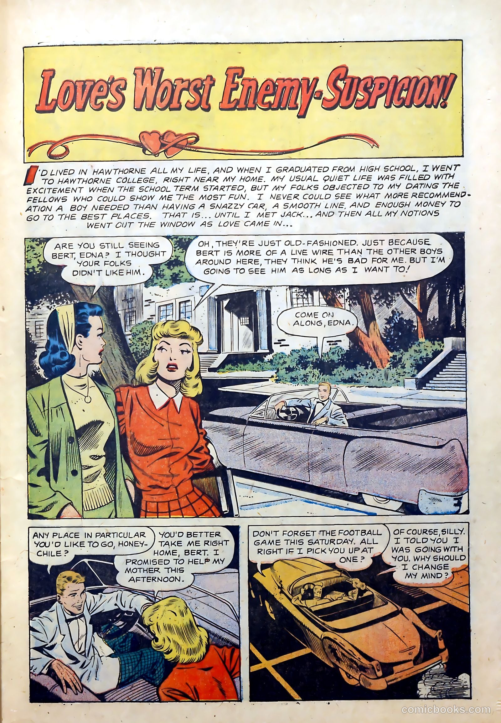 Going Steady #14 (1955) — page 27 of 36