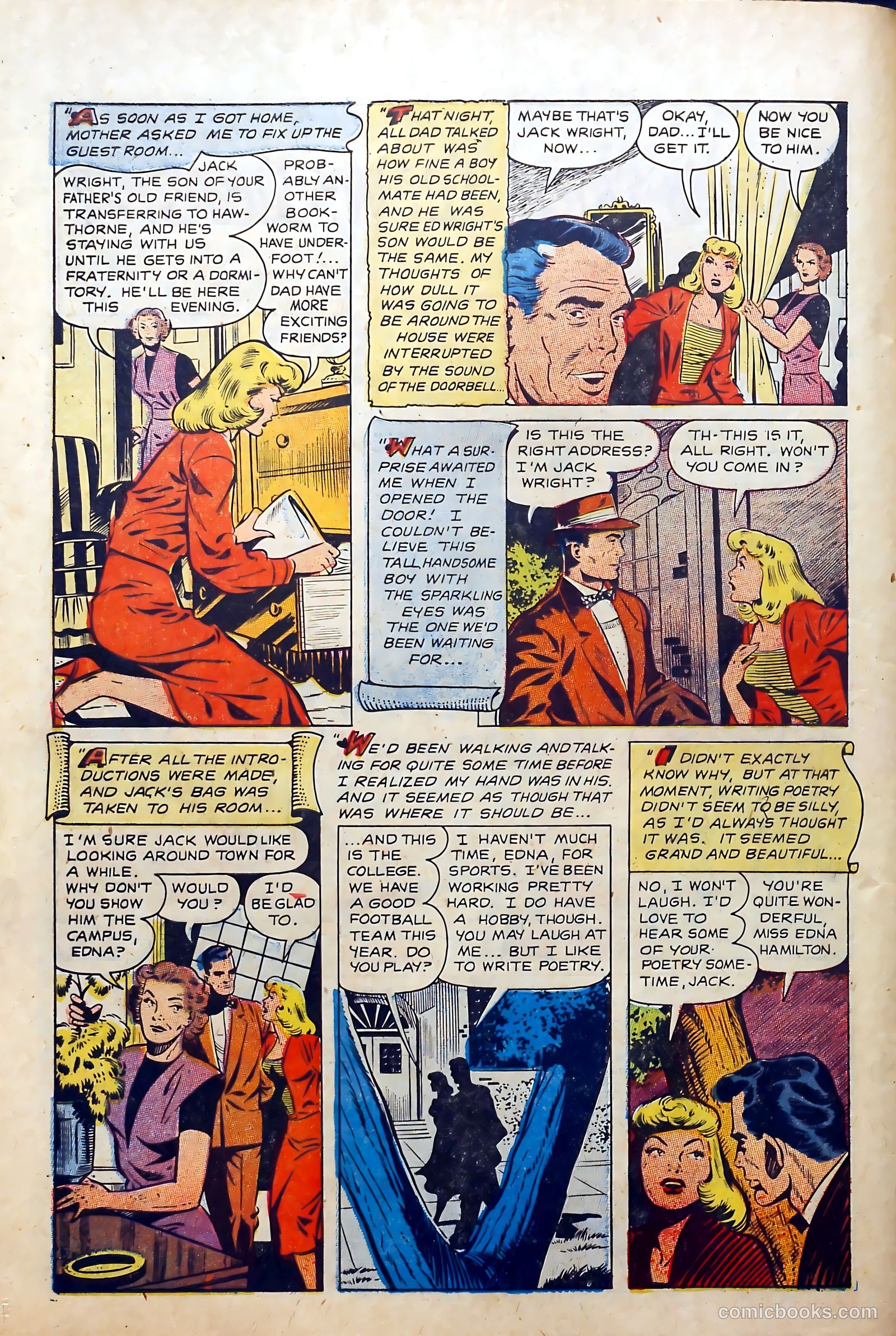 Going Steady #14 (1955) — page 28 of 36