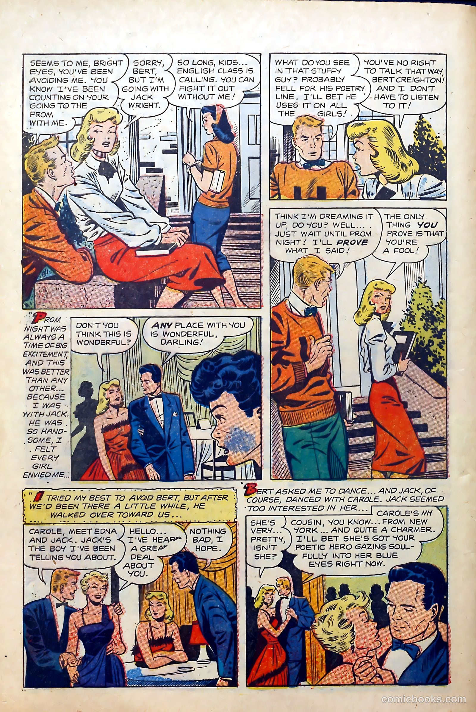 Going Steady #14 (1955) — page 30 of 36