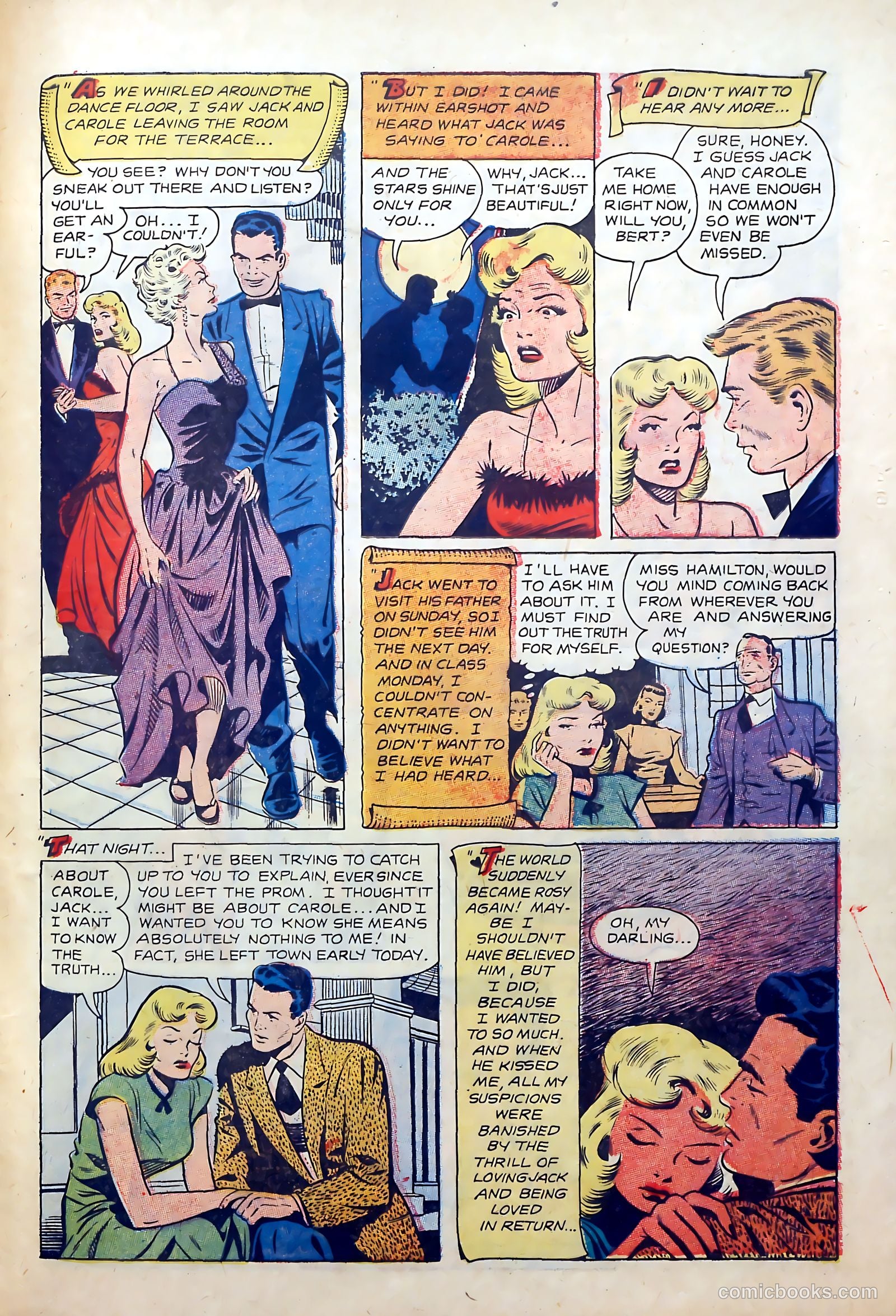 Going Steady #14 (1955) — page 31 of 36