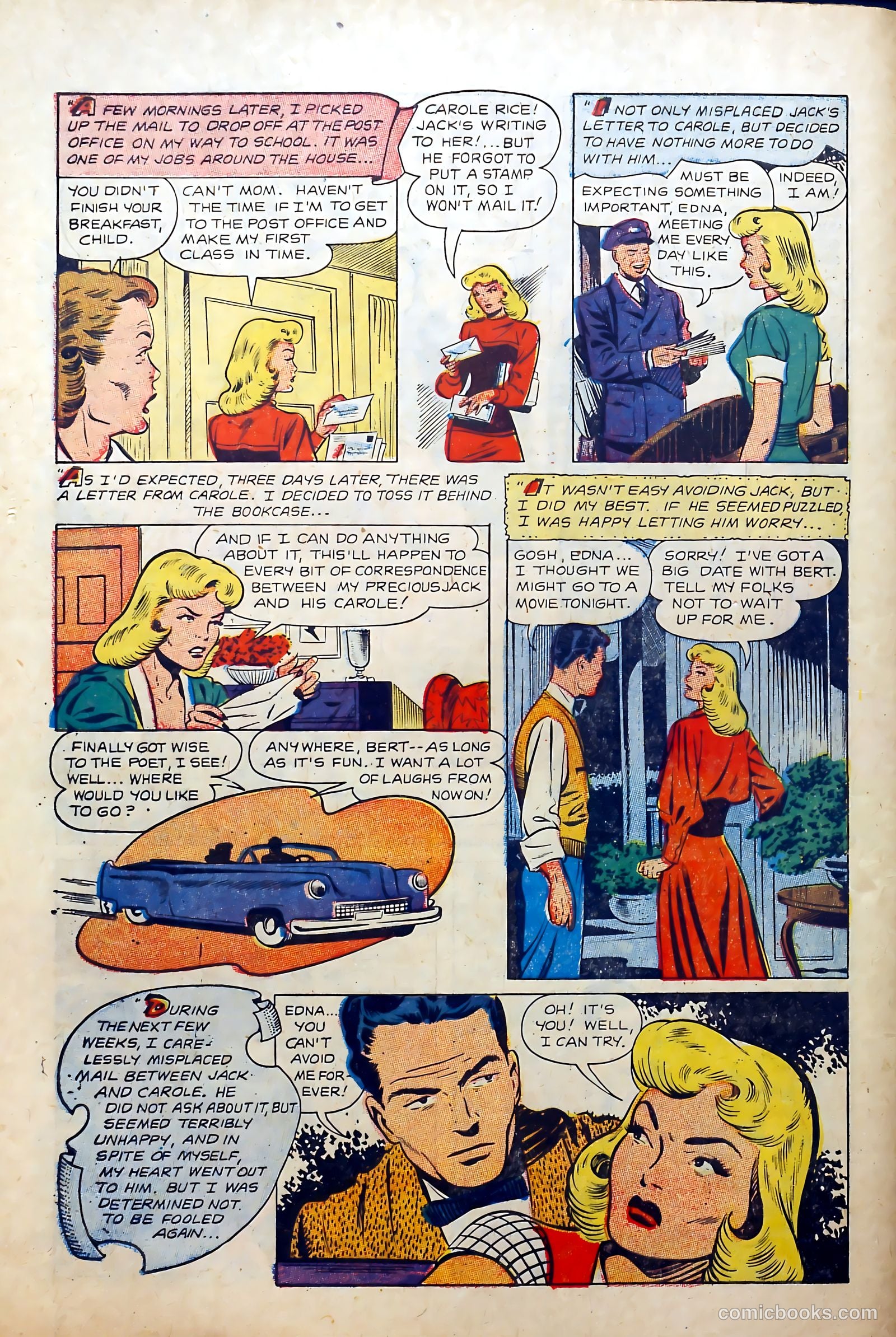 Going Steady #14 (1955) — page 32 of 36