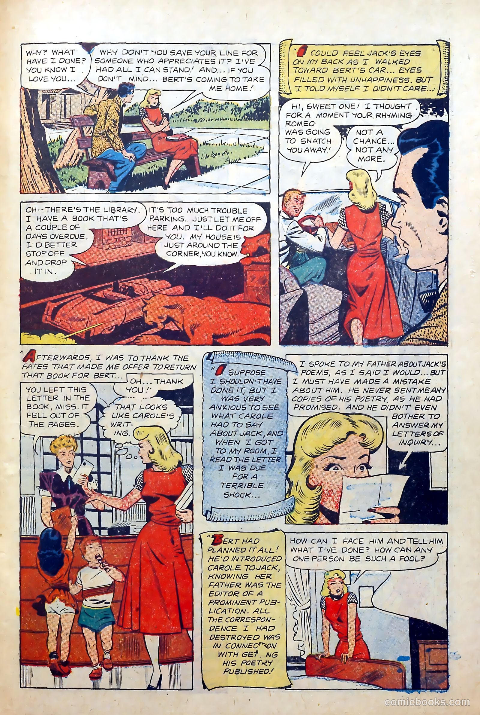 Going Steady #14 (1955) — page 33 of 36
