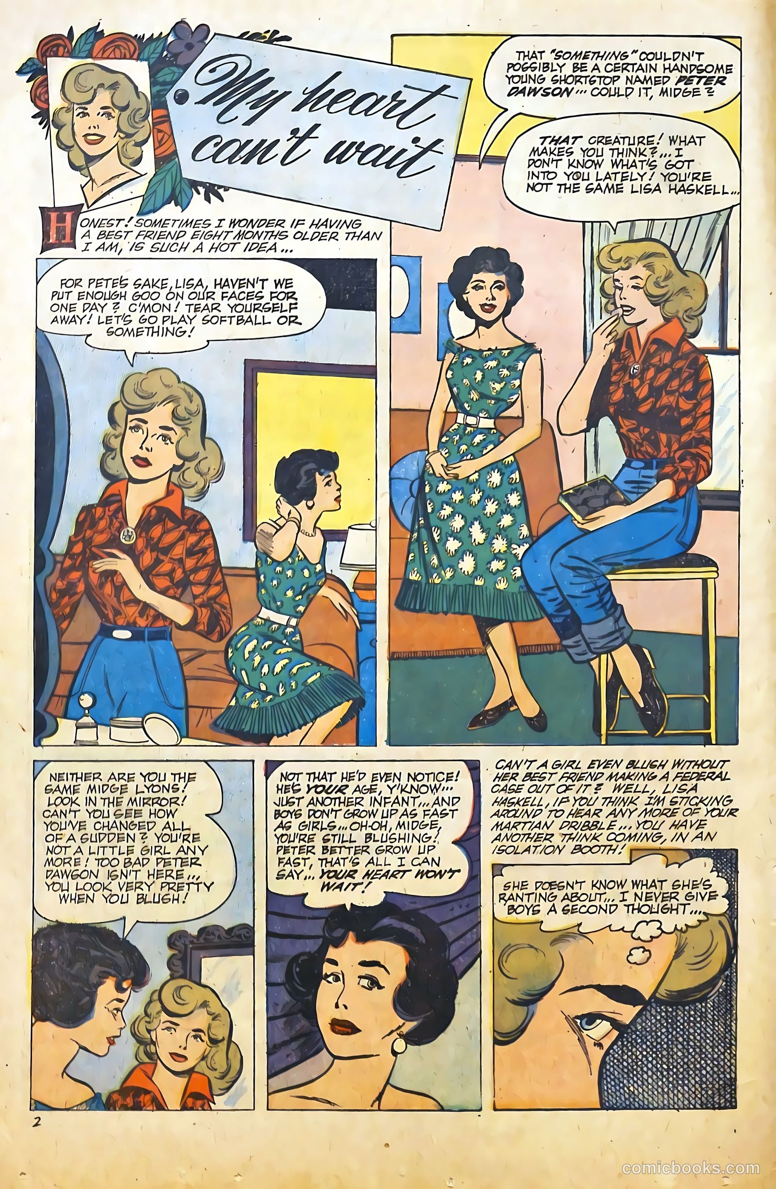 Going Steady #3 (1960) — page 4 of 34