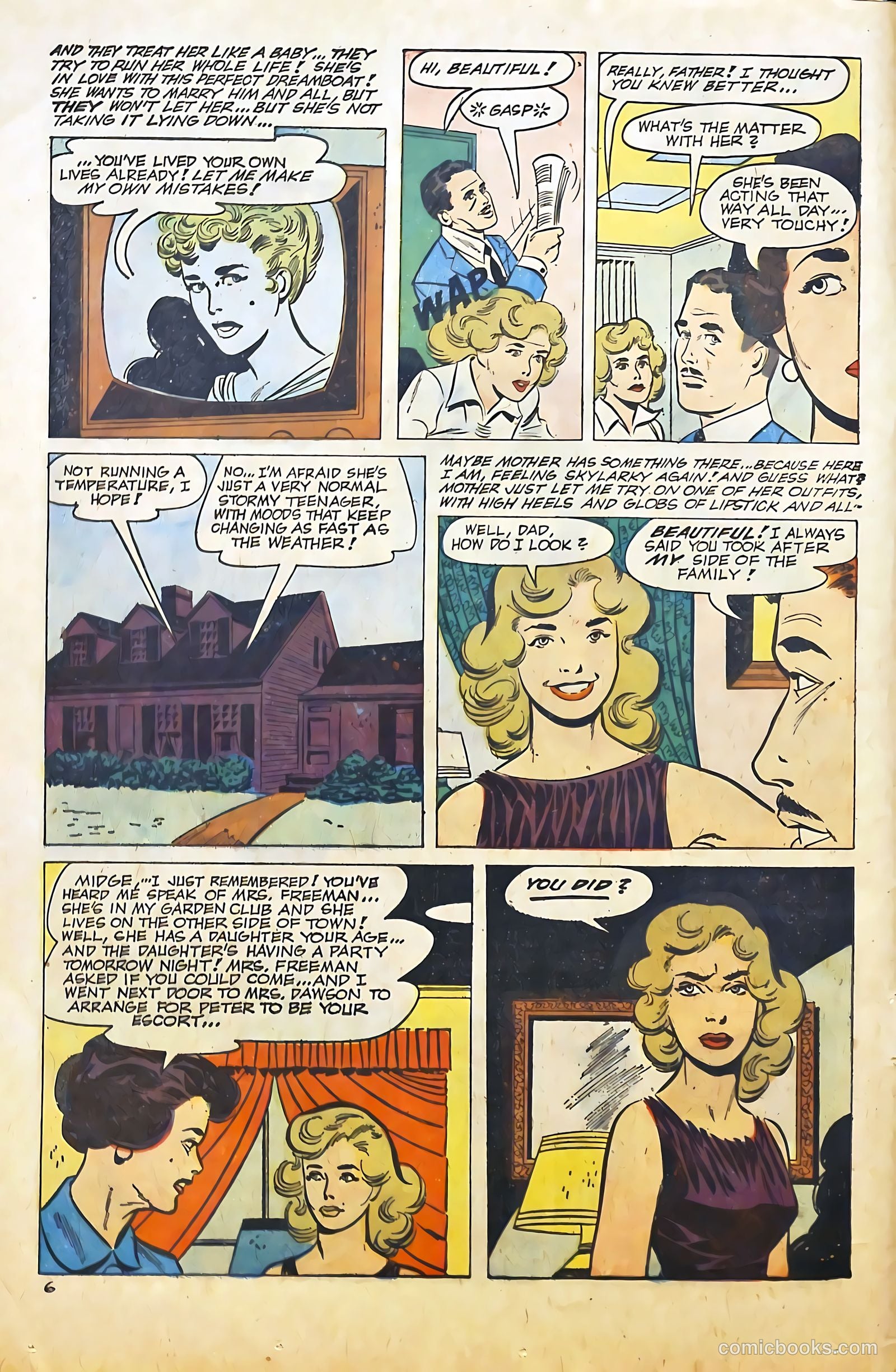 Going Steady #3 (1960) — page 8 of 34