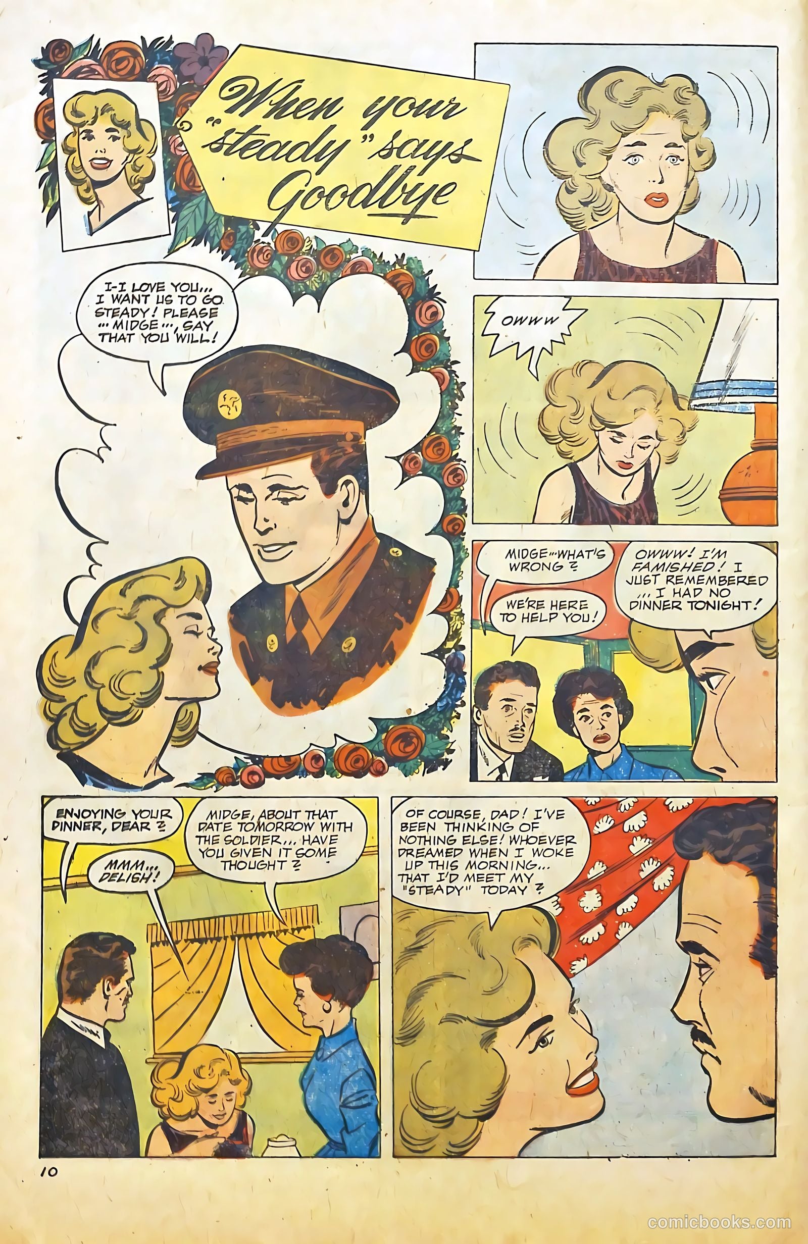 Going Steady #3 (1960) — page 12 of 34