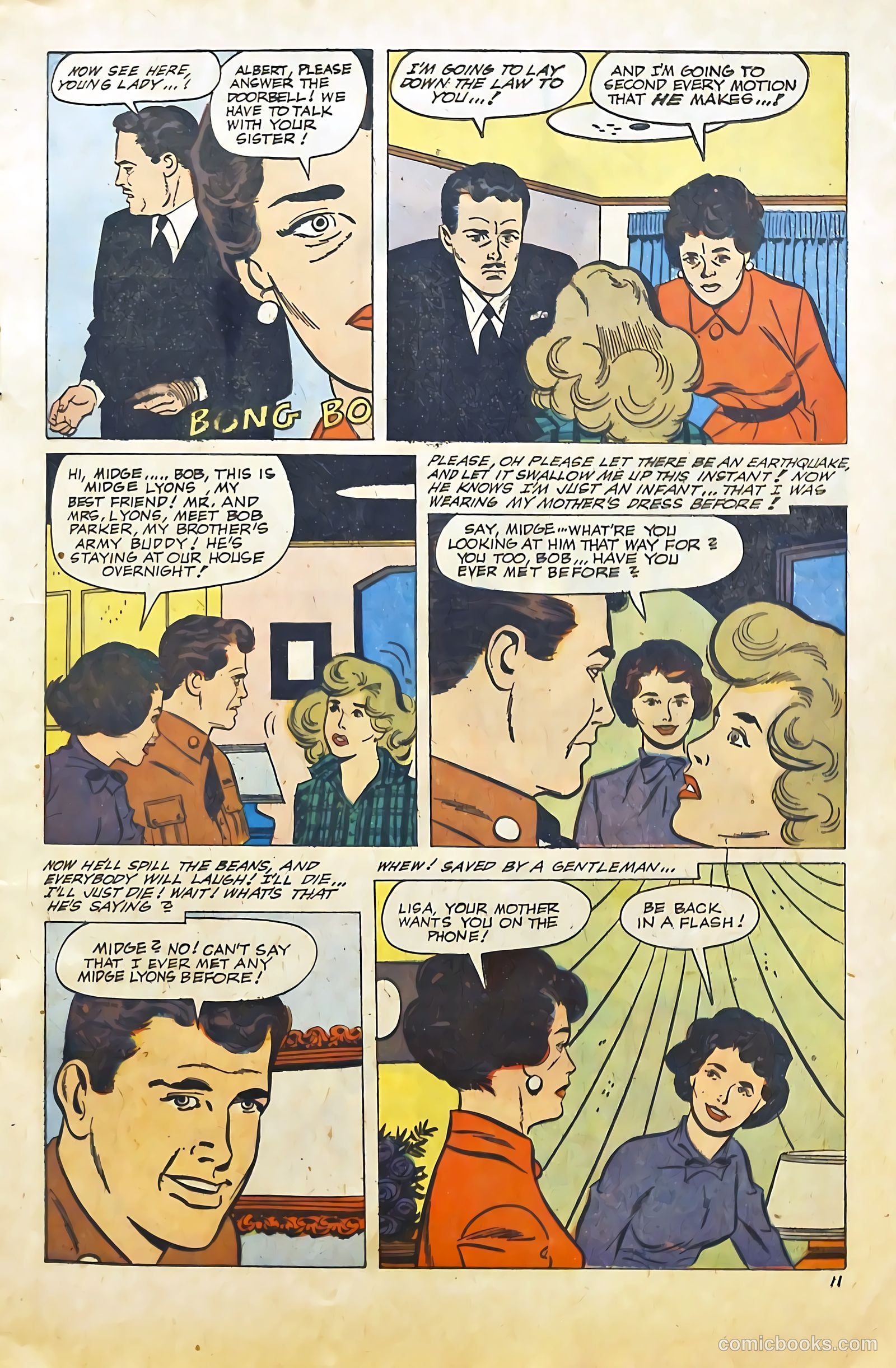 Going Steady #3 (1960) — page 13 of 34