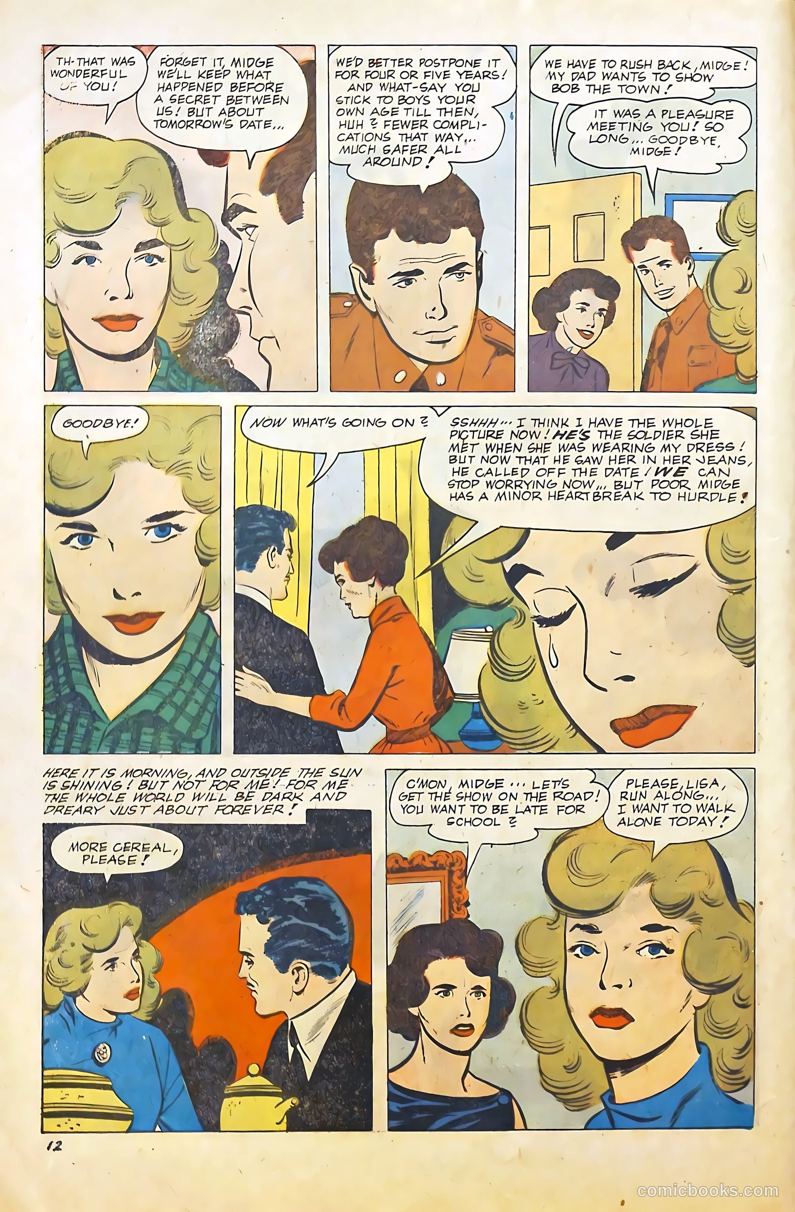 Going Steady #3 (1960) — page 14 of 34
