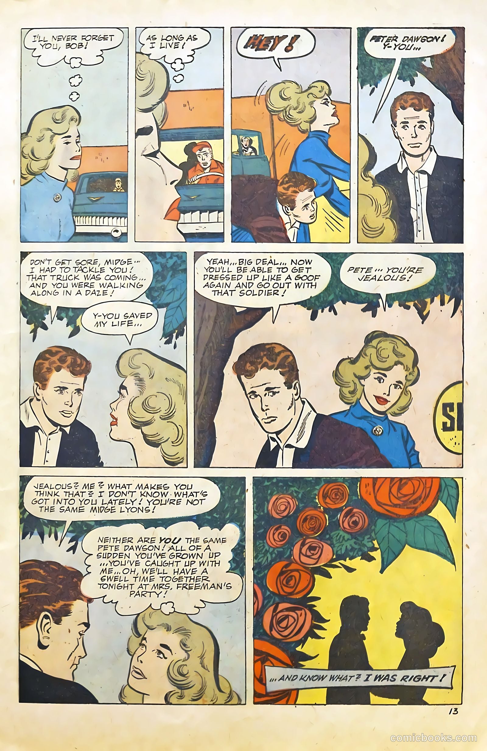 Going Steady #3 (1960) — page 15 of 34