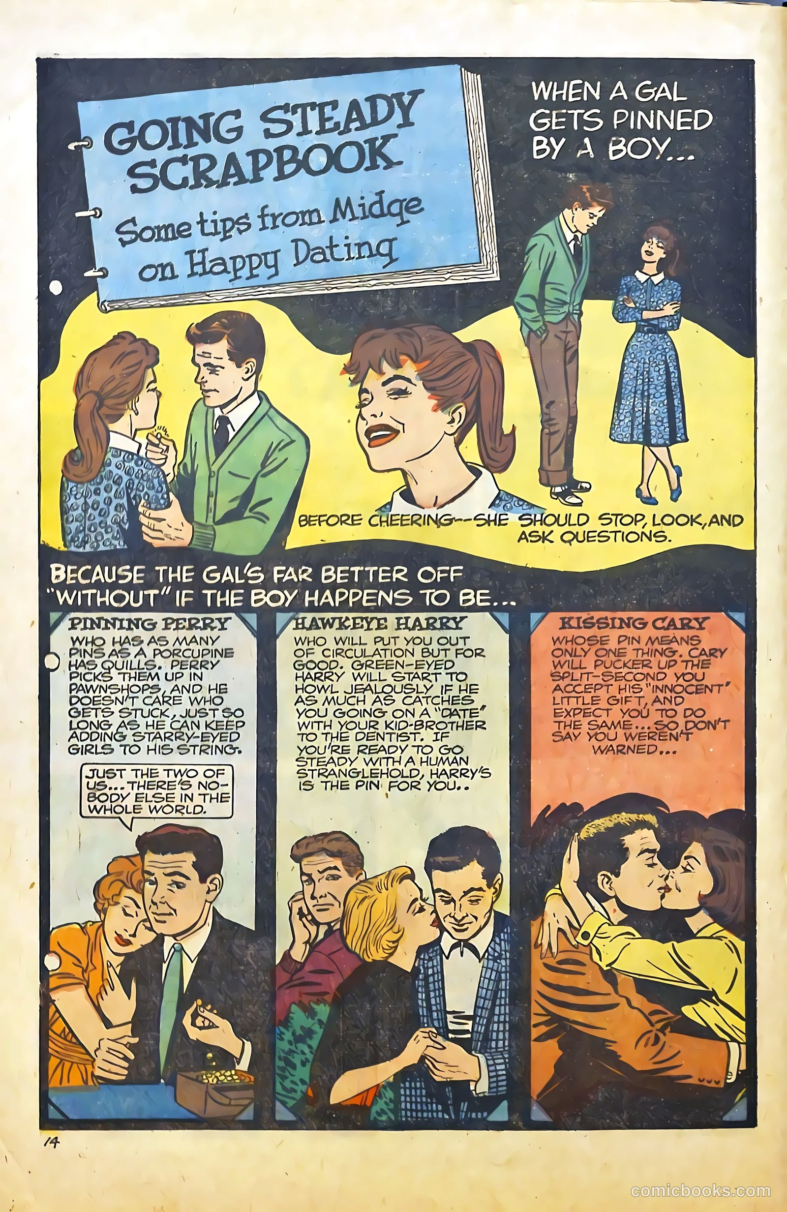 Going Steady #3 (1960) — page 16 of 34