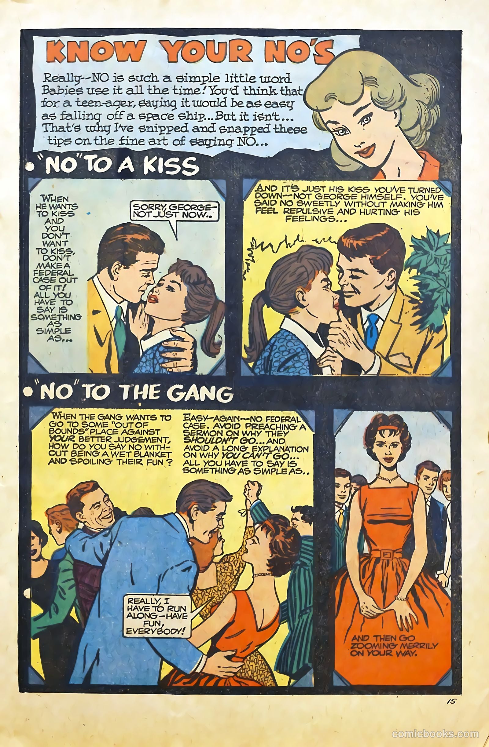Going Steady #3 (1960) — page 17 of 34