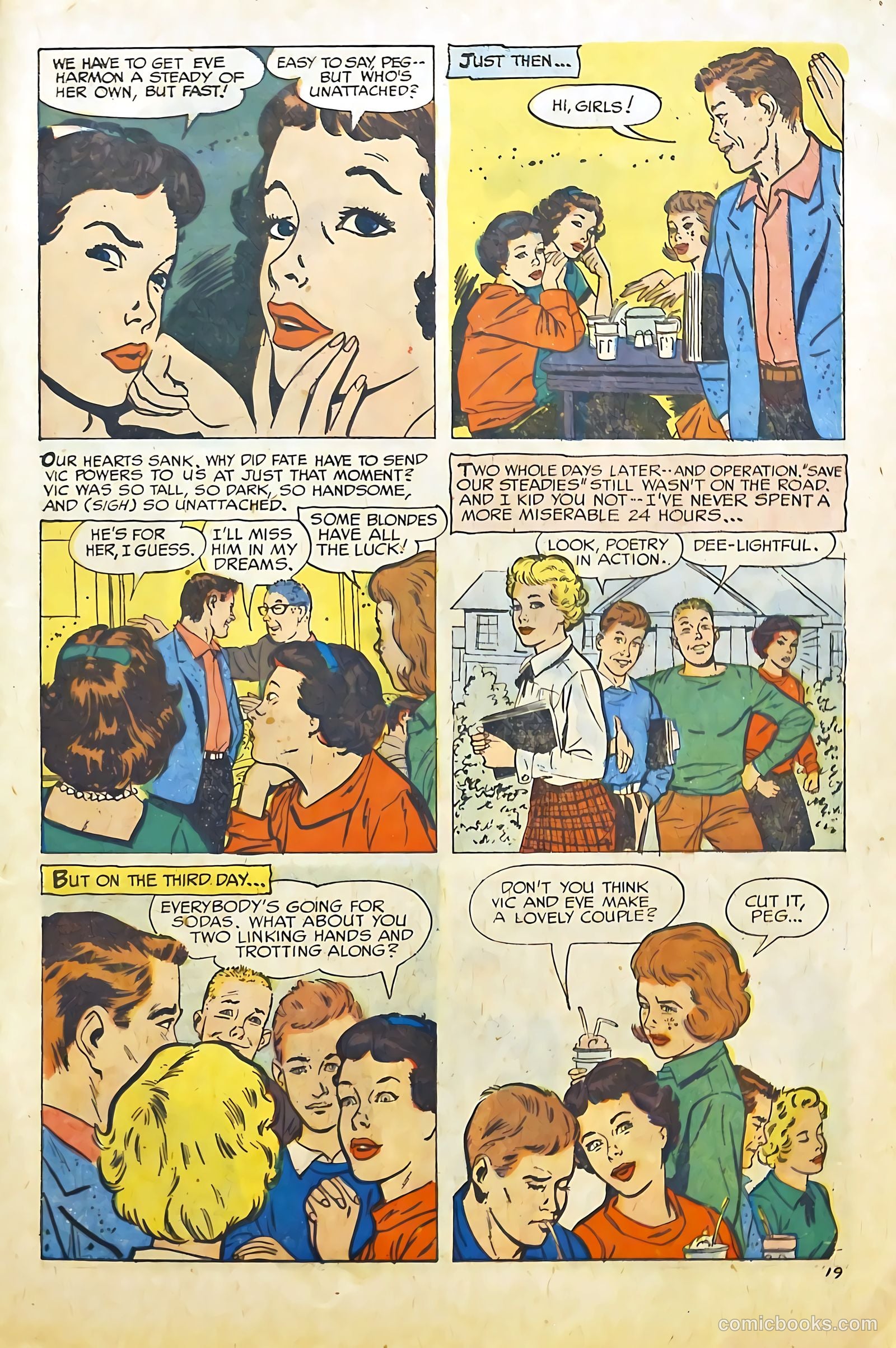 Going Steady #3 (1960) — page 20 of 34