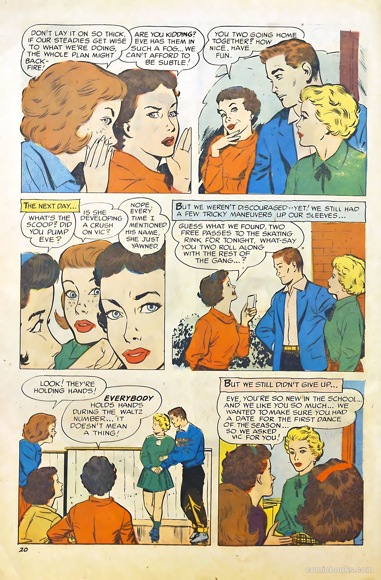 Going Steady #3 (1960) — page 21 of 34