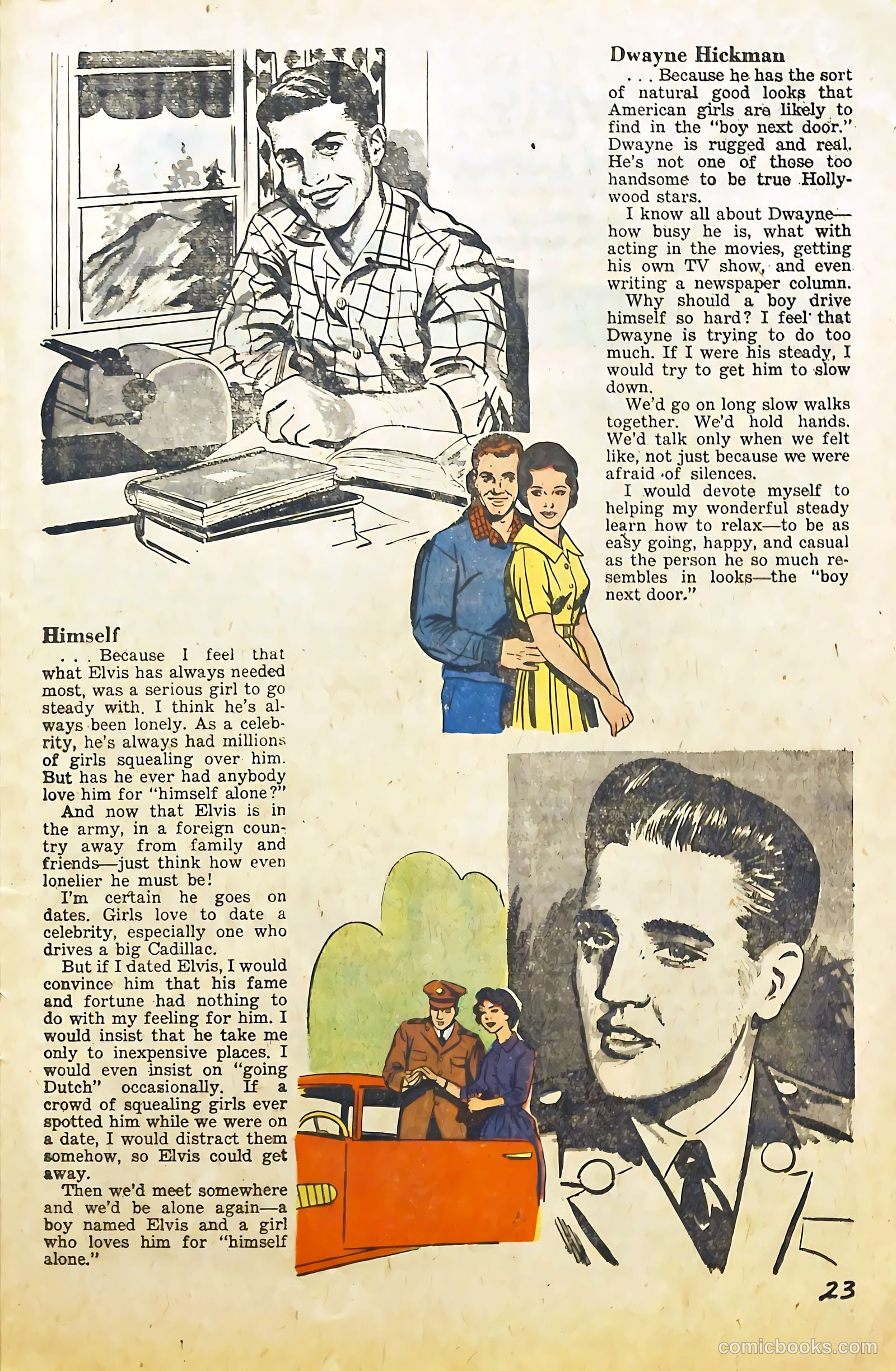 Going Steady #3 (1960) — page 24 of 34