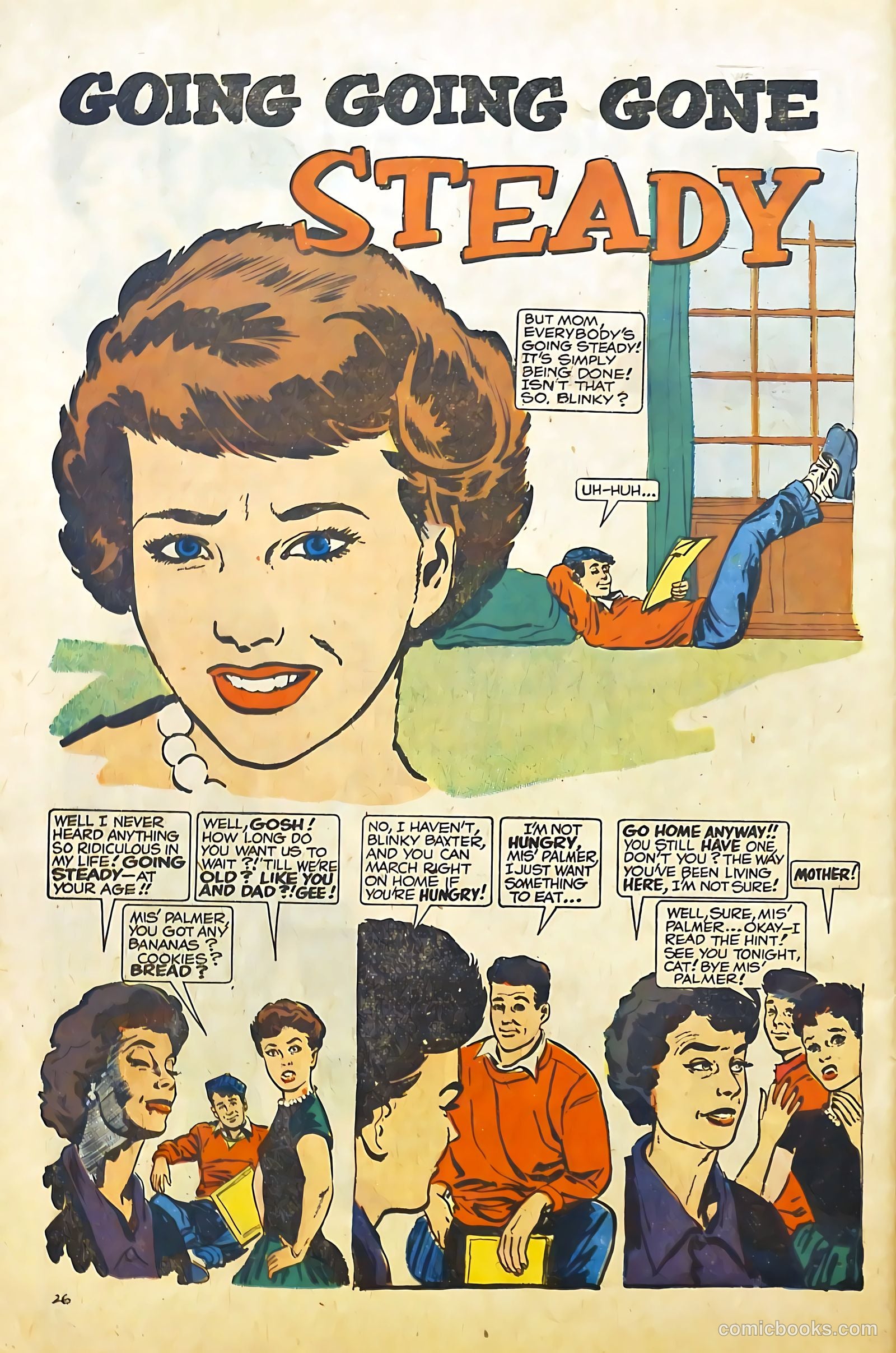 Going Steady #3 (1960) — page 26 of 34