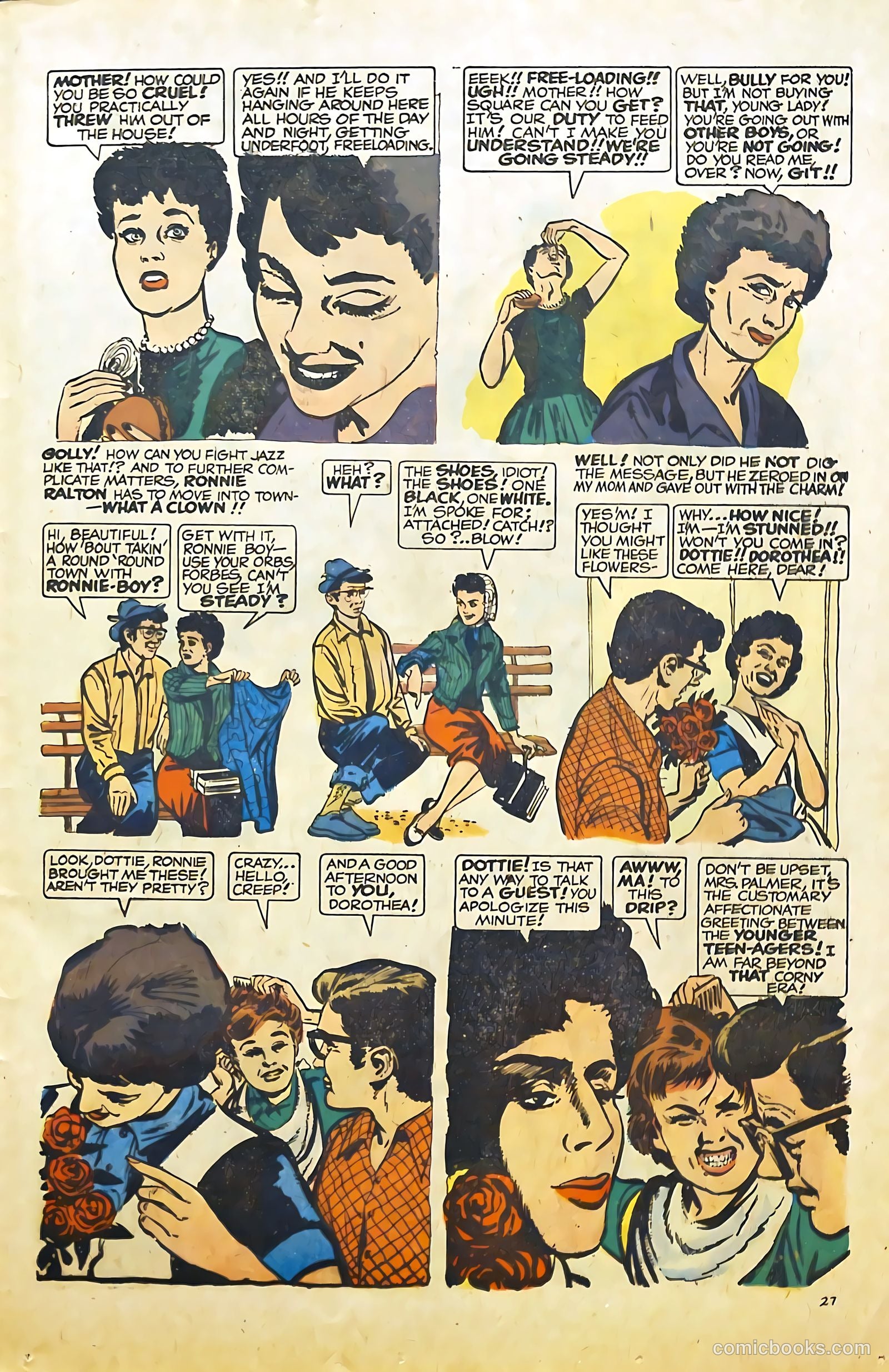 Going Steady #3 (1960) — page 27 of 34
