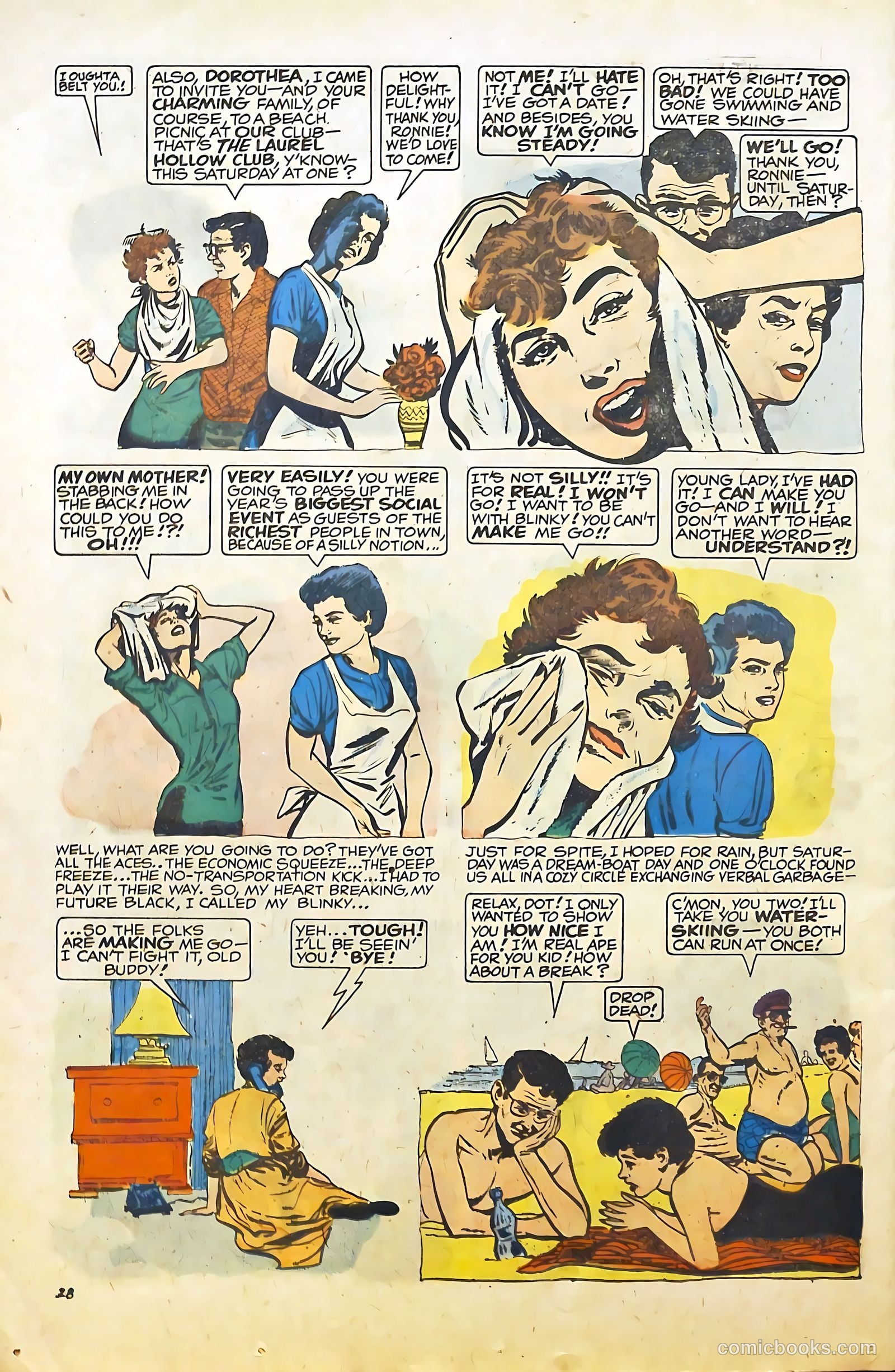 Going Steady #3 (1960) — page 28 of 34