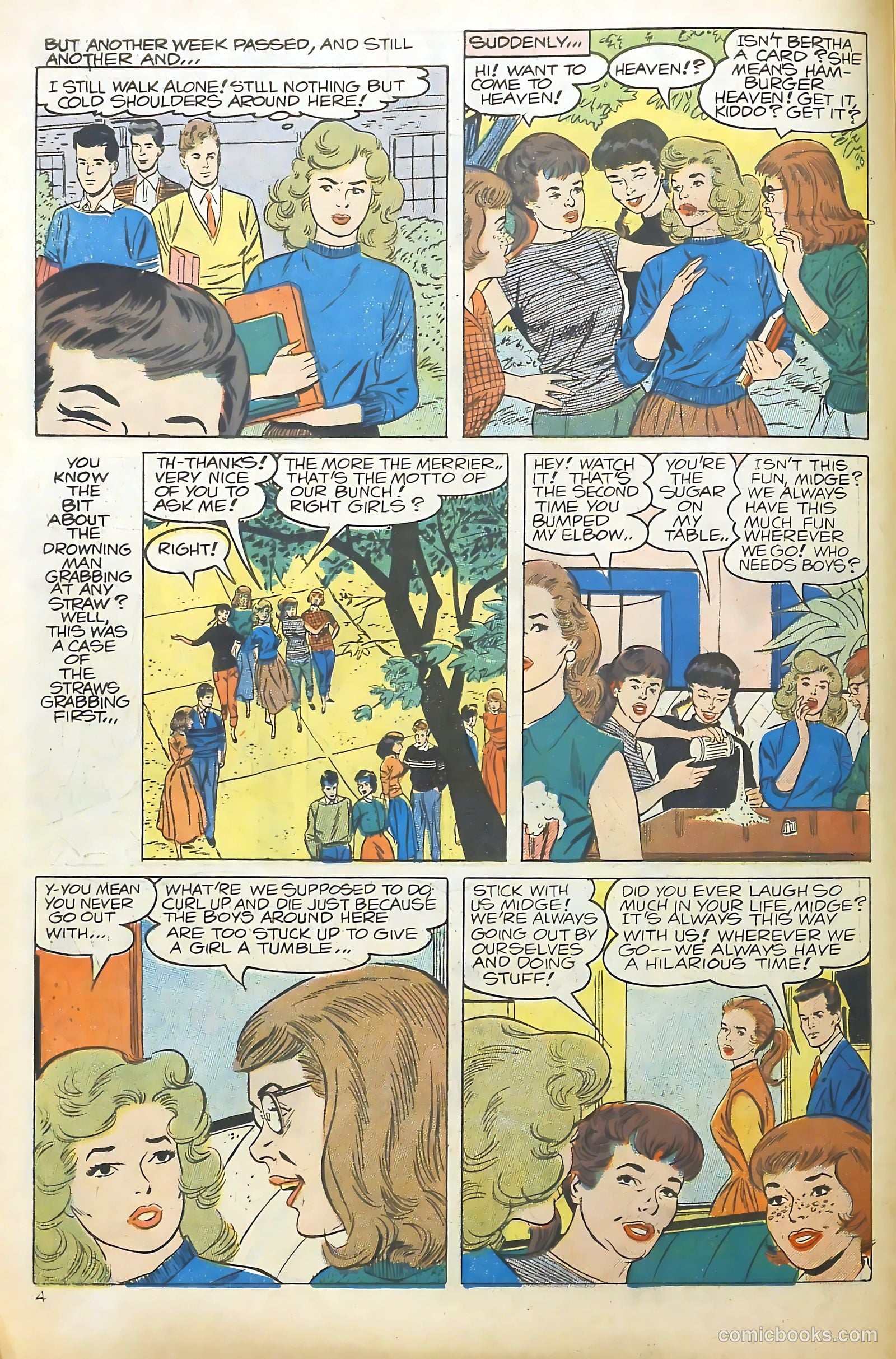 Going Steady #4 (1960) — page 6 of 34