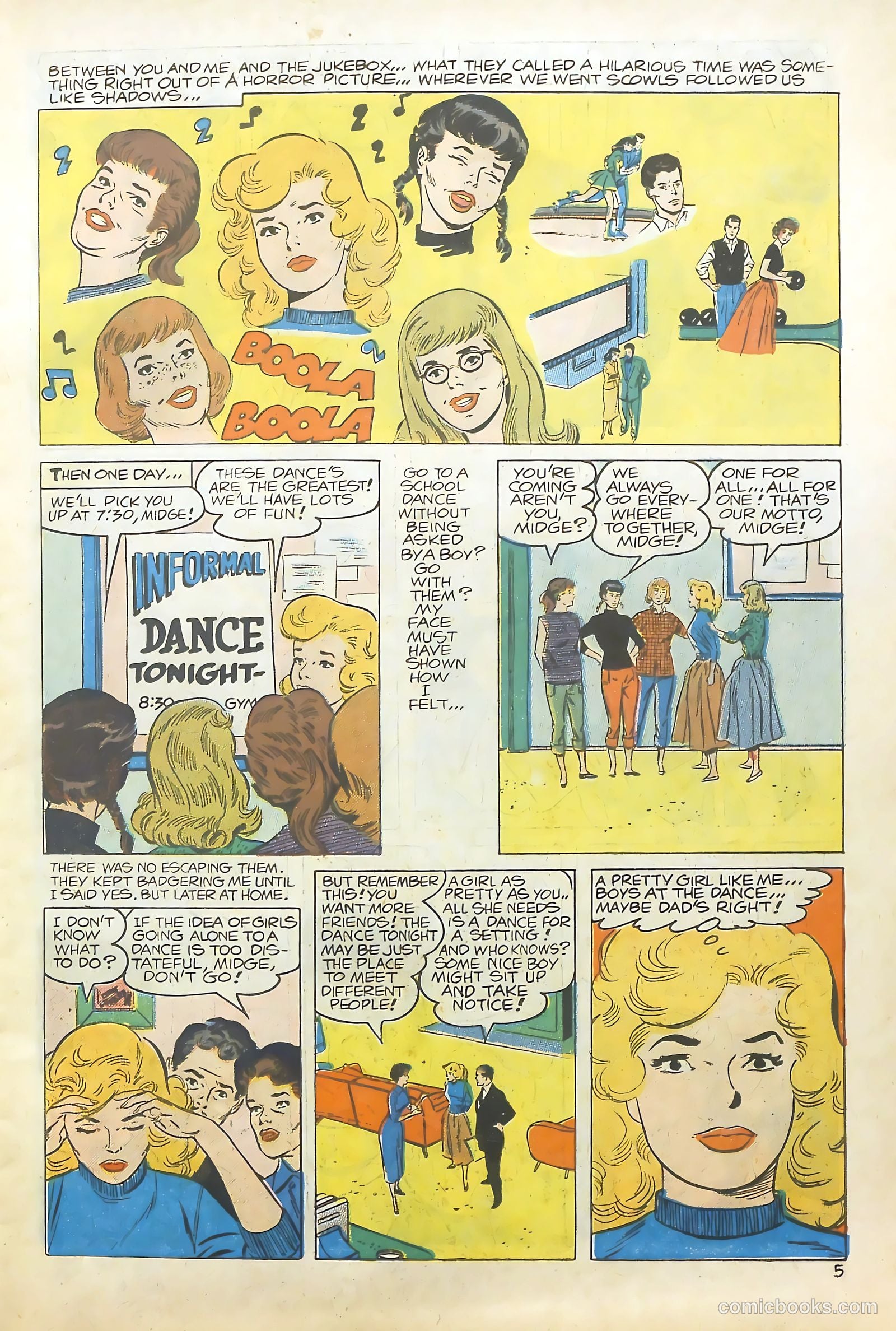 Going Steady #4 (1960) — page 7 of 34