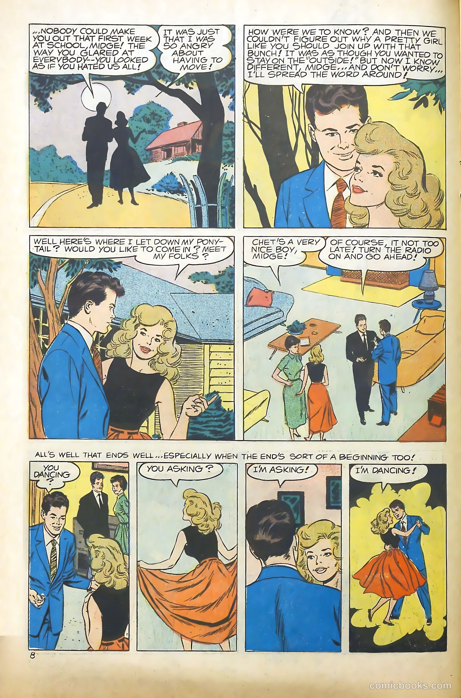Going Steady #4 (1960) — page 10 of 34