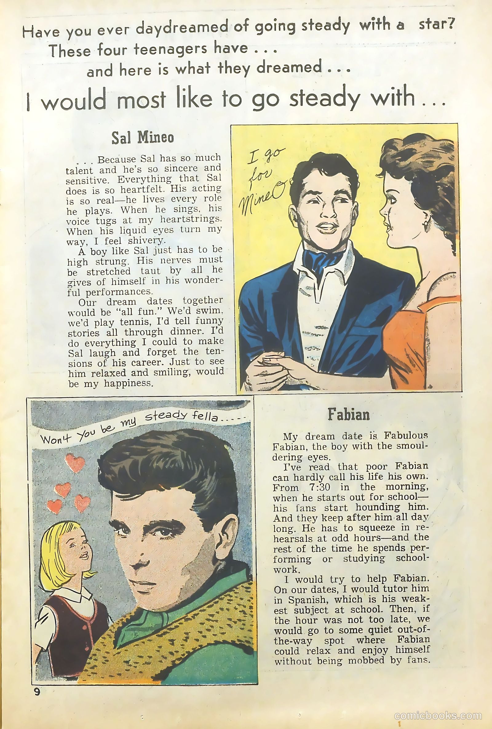 Going Steady #4 (1960) — page 11 of 34