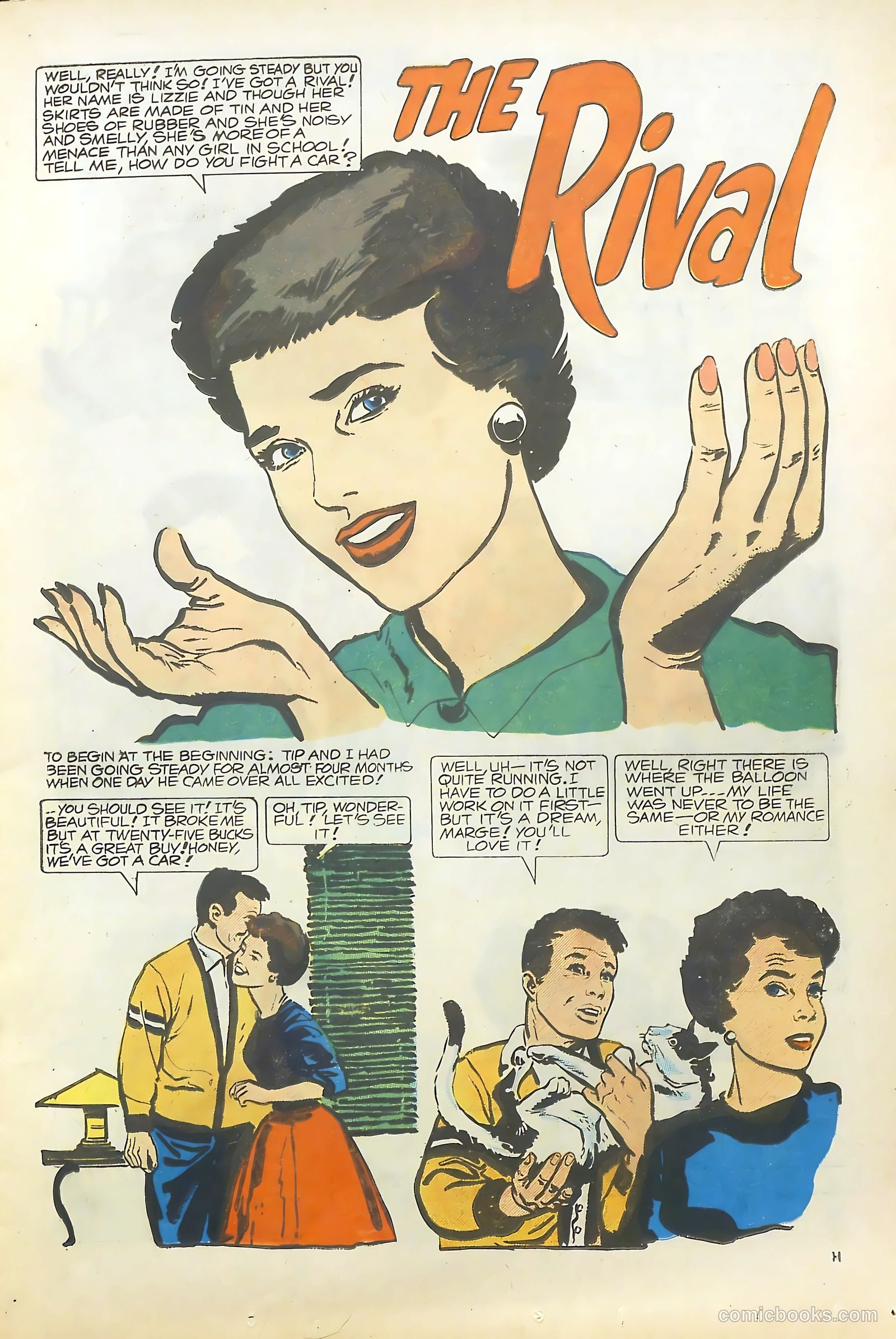 Going Steady #4 (1960) — page 13 of 34
