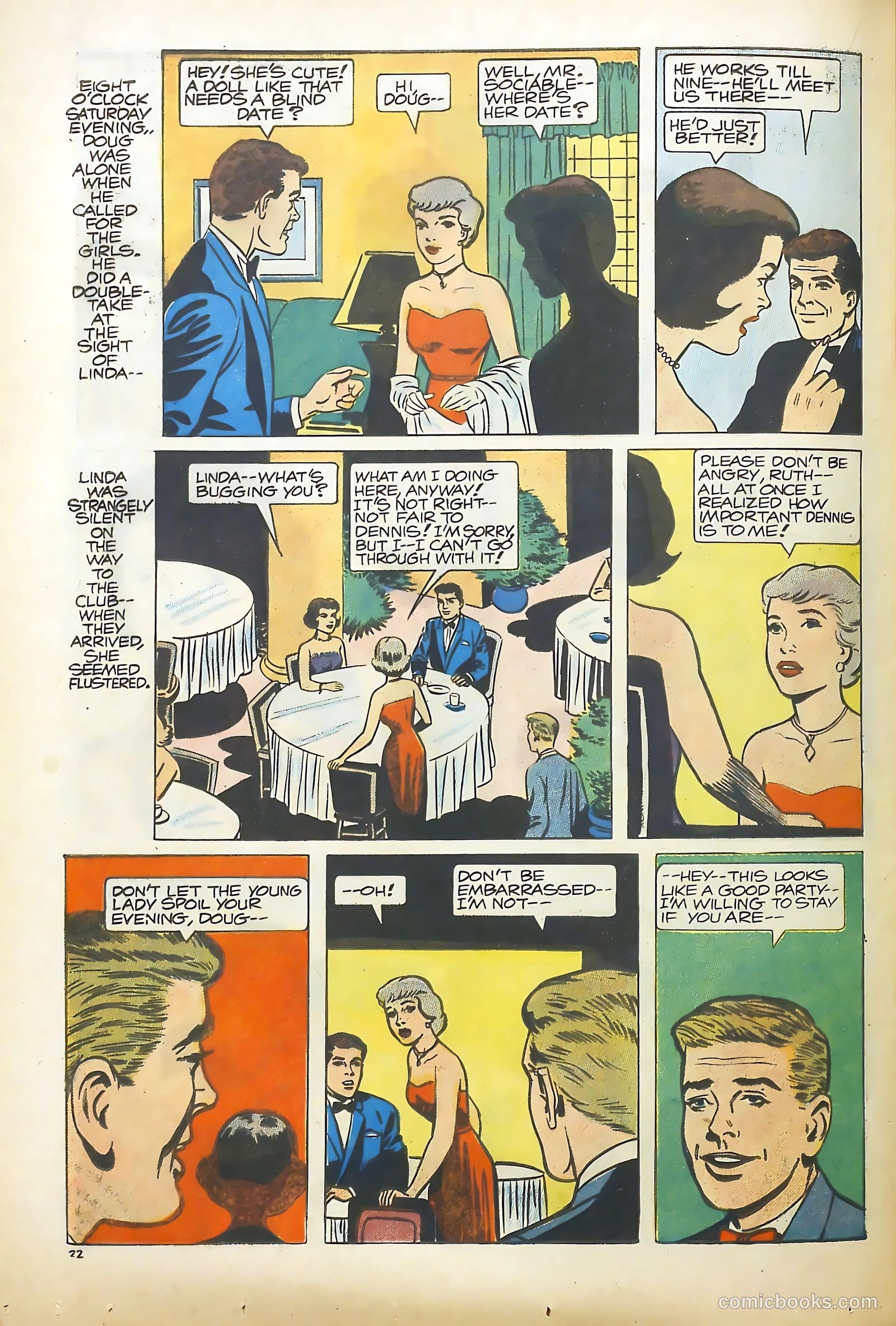 Going Steady #4 (1960) — page 22 of 34