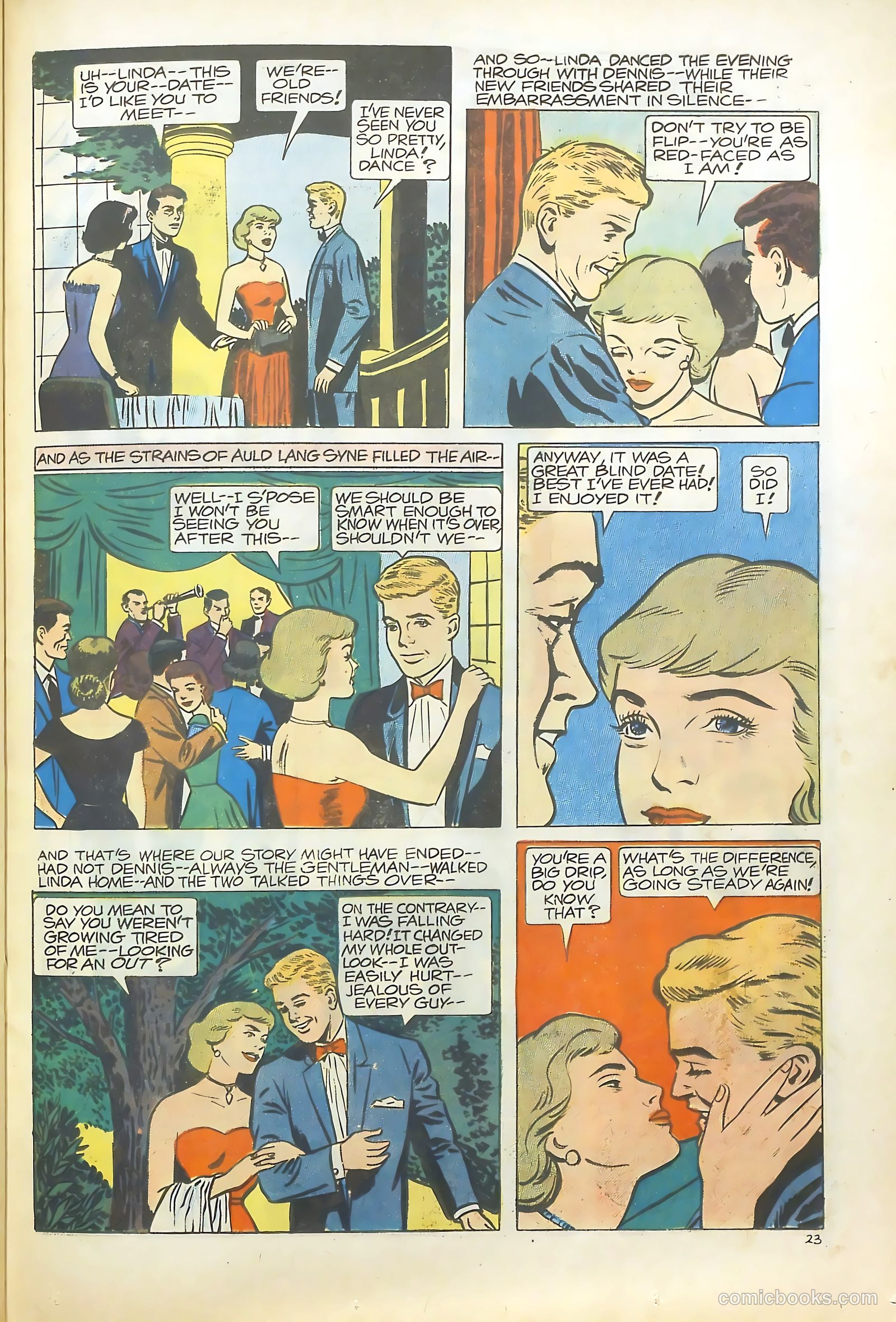Going Steady #4 (1960) — page 23 of 34