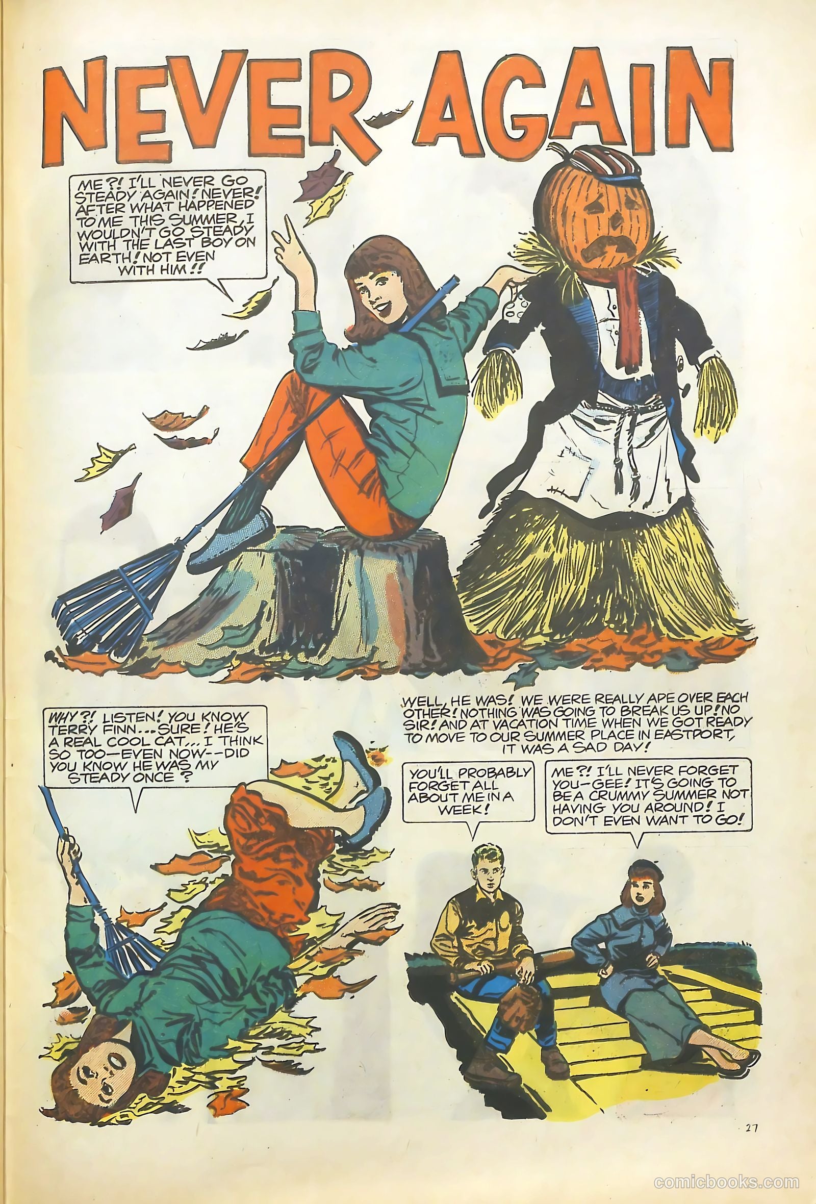 Going Steady #4 (1960) — page 27 of 34
