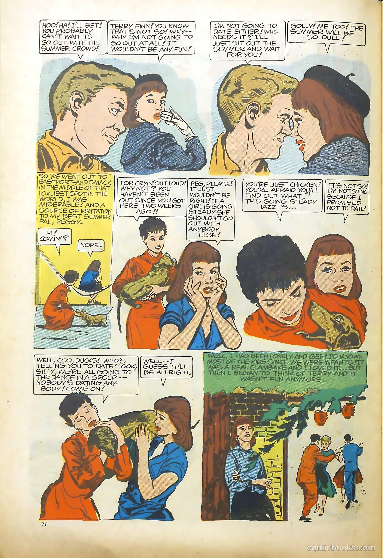 Going Steady #4 (1960) — page 28 of 34