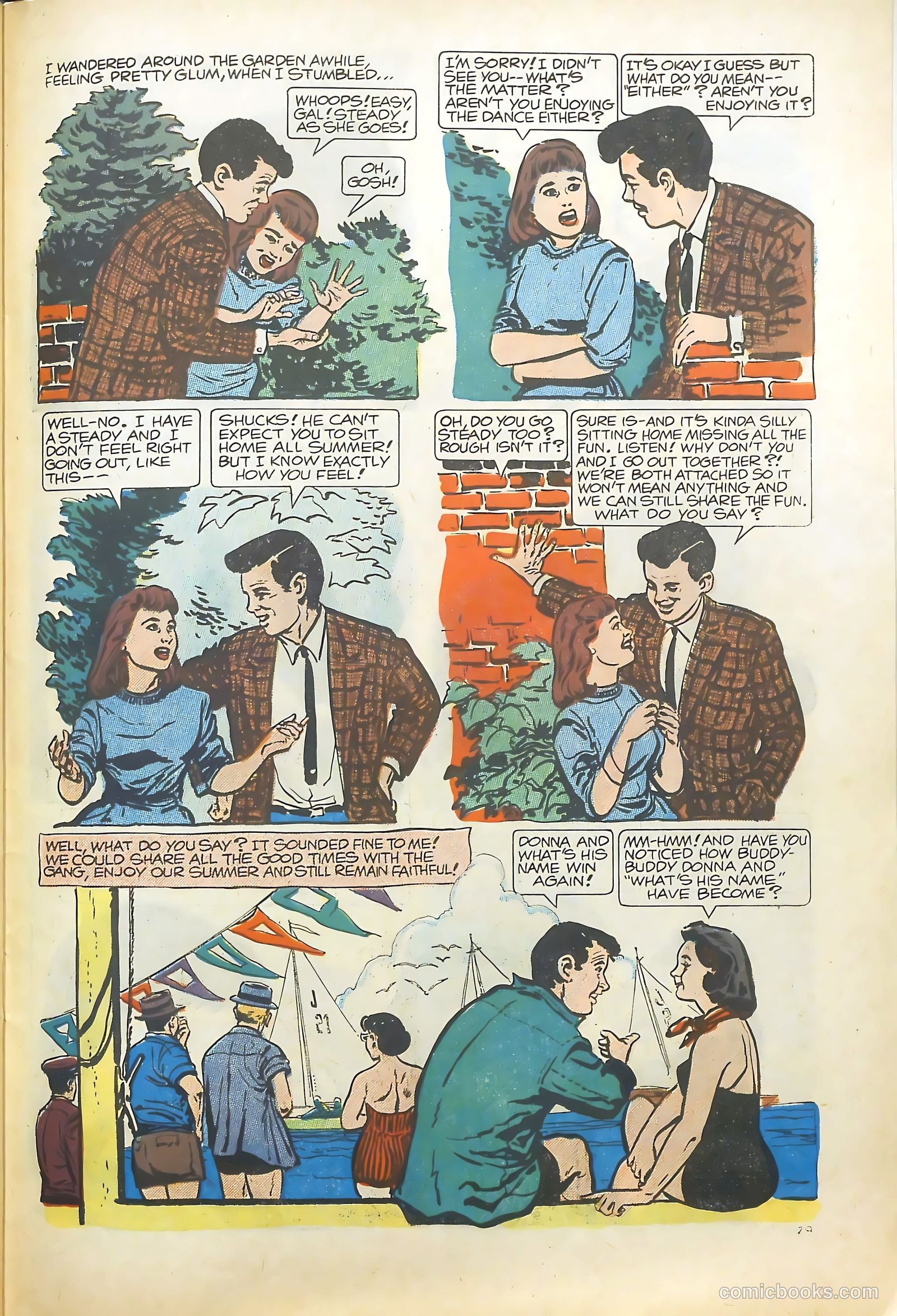 Going Steady #4 (1960) — page 29 of 34