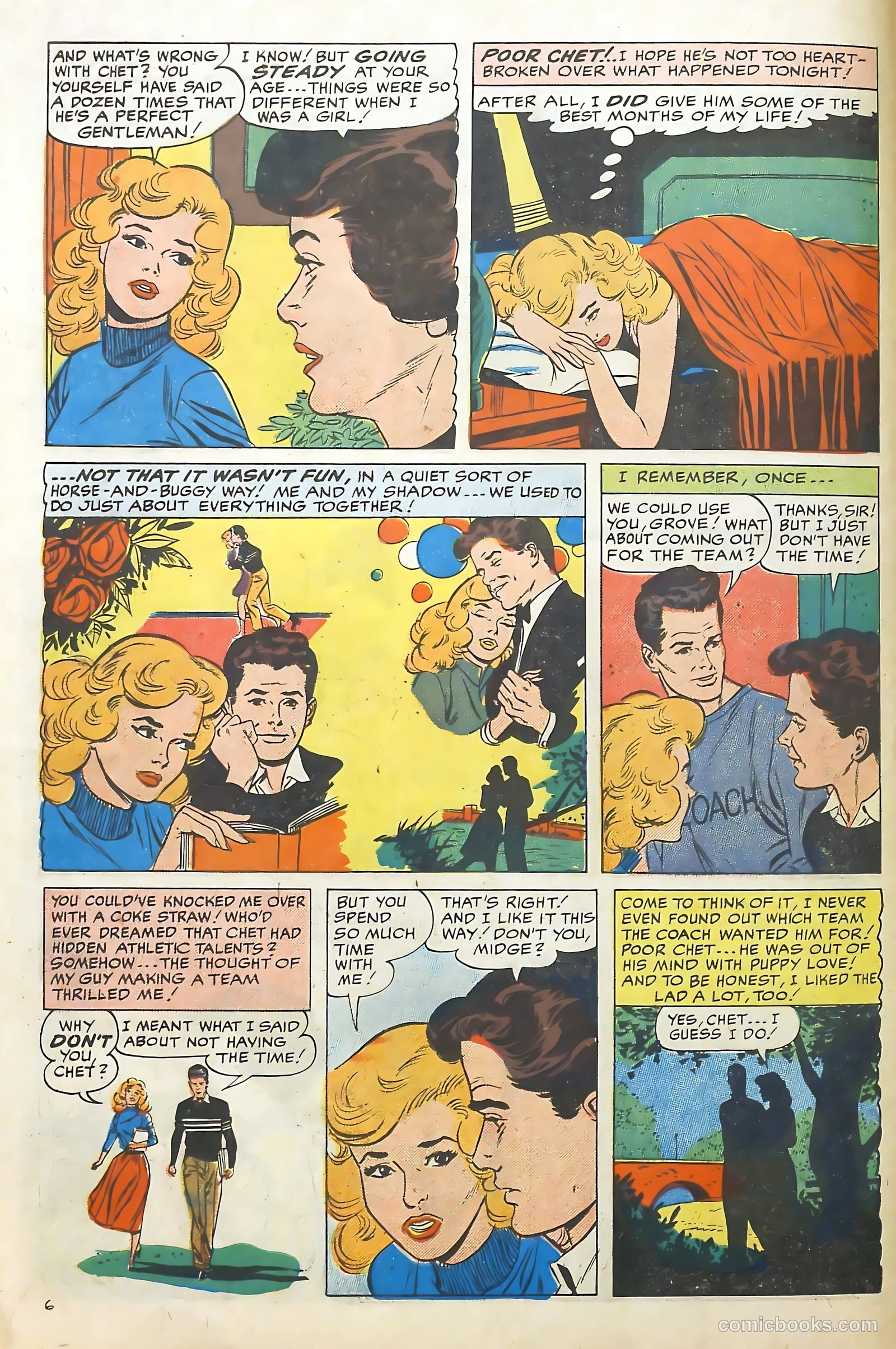 Going Steady #5 (1960) — page 6 of 32