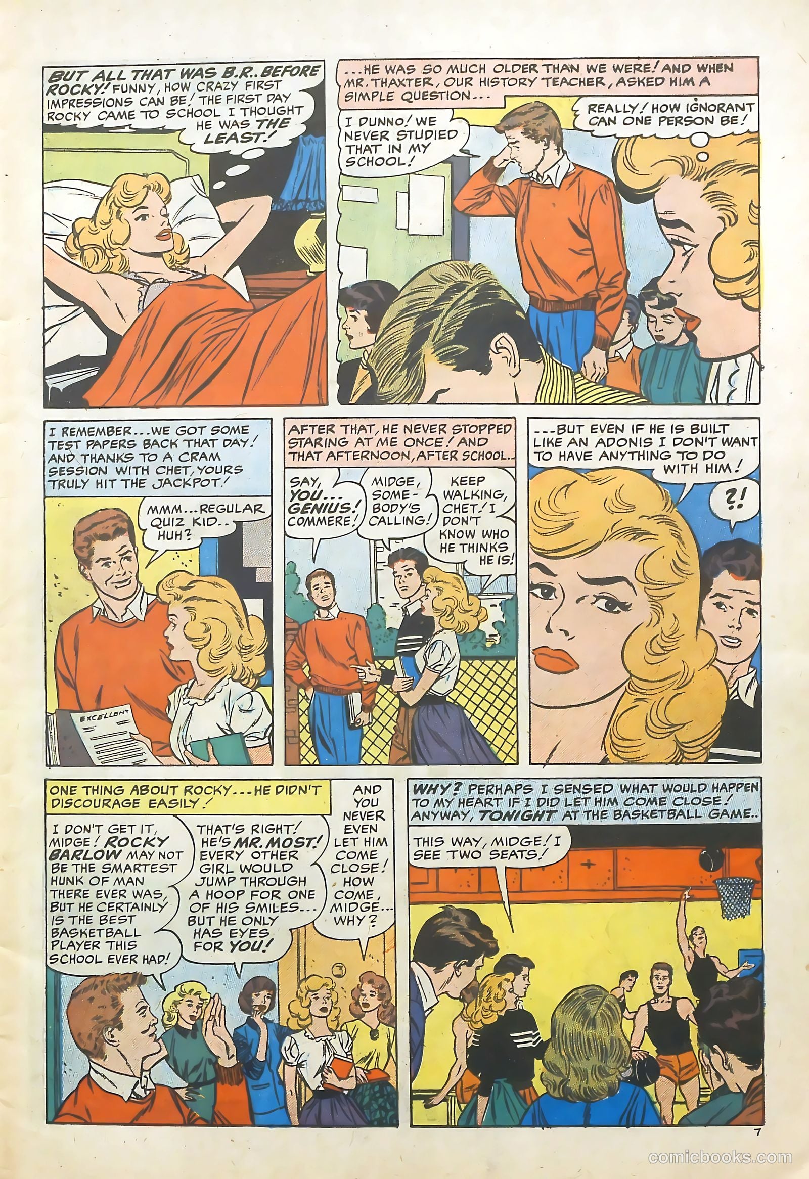 Going Steady #5 (1960) — page 7 of 32