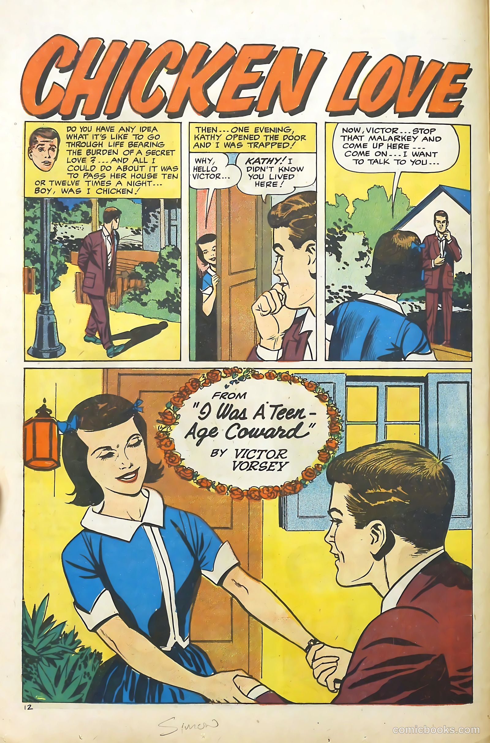 Going Steady #5 (1960) — page 12 of 32