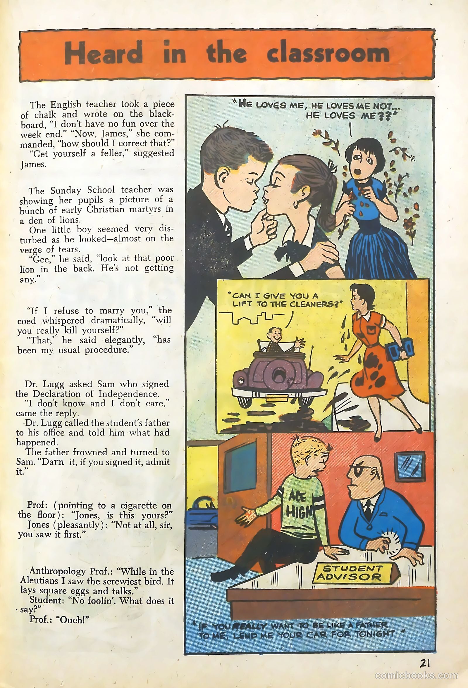 Going Steady #5 (1960) — page 20 of 32
