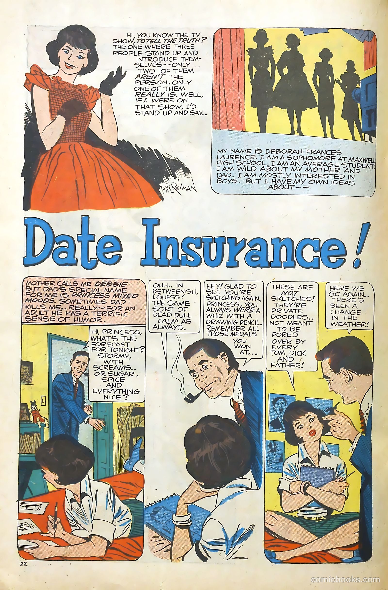 Going Steady #5 (1960) — page 21 of 32