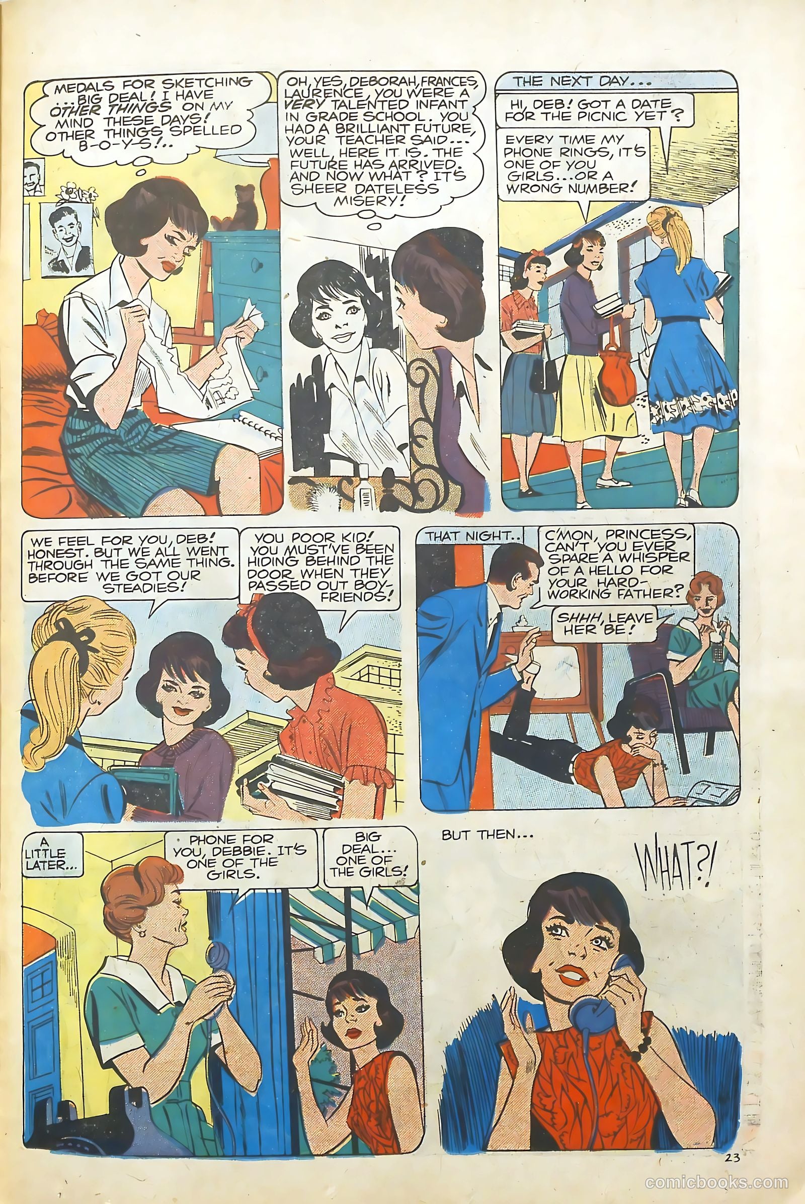 Going Steady #5 (1960) — page 22 of 32