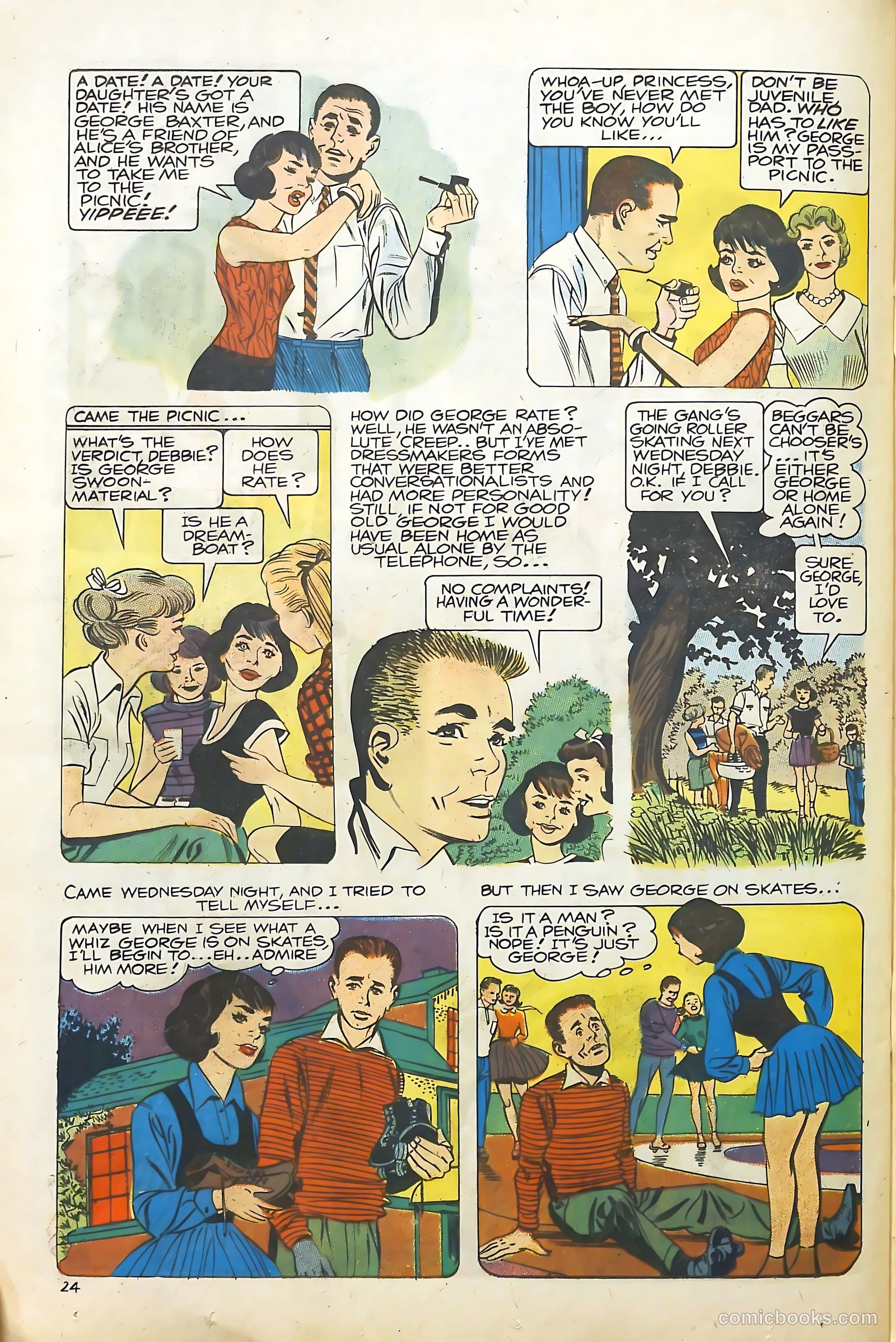Going Steady #5 (1960) — page 23 of 32
