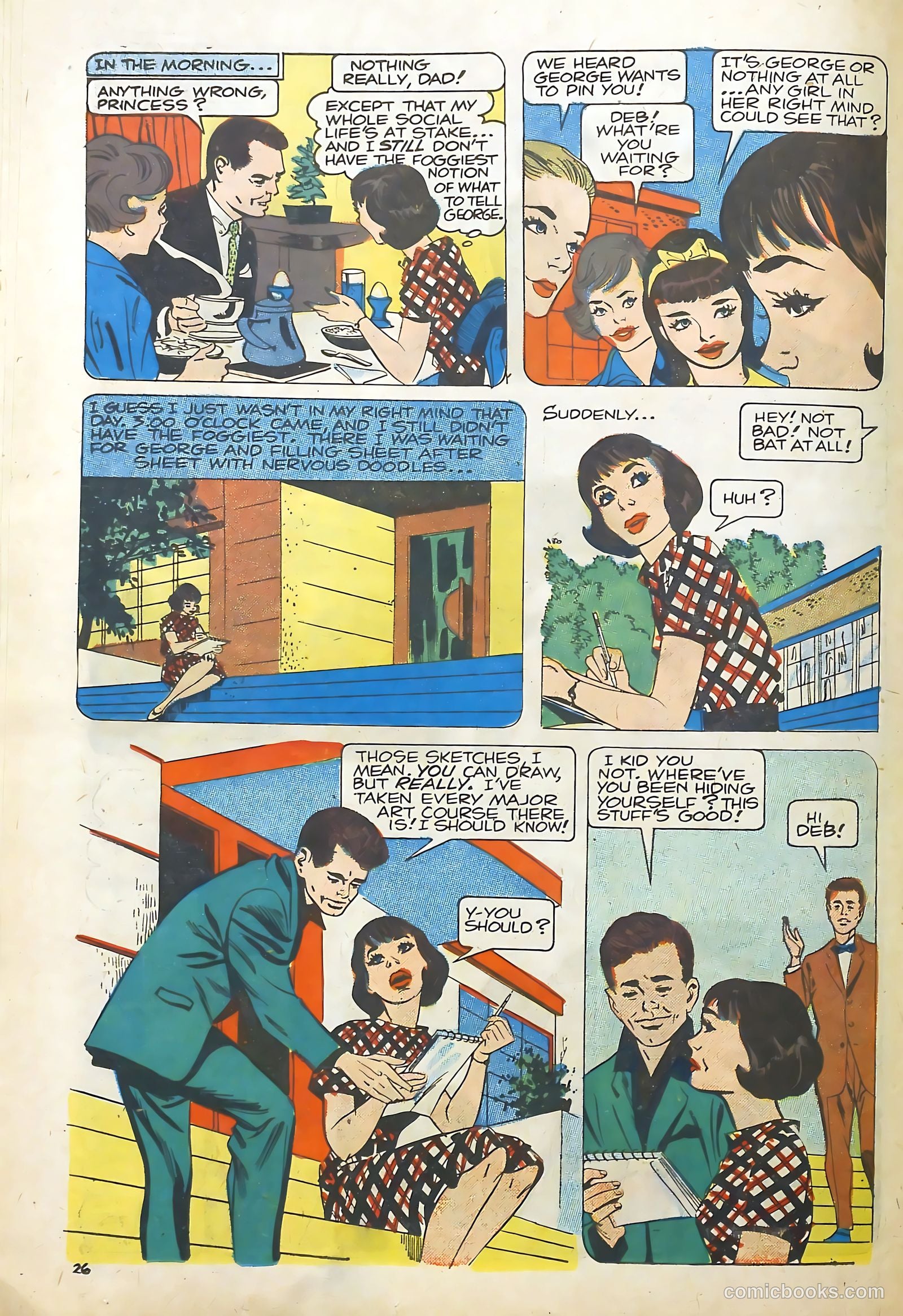 Going Steady #5 (1960) — page 25 of 32
