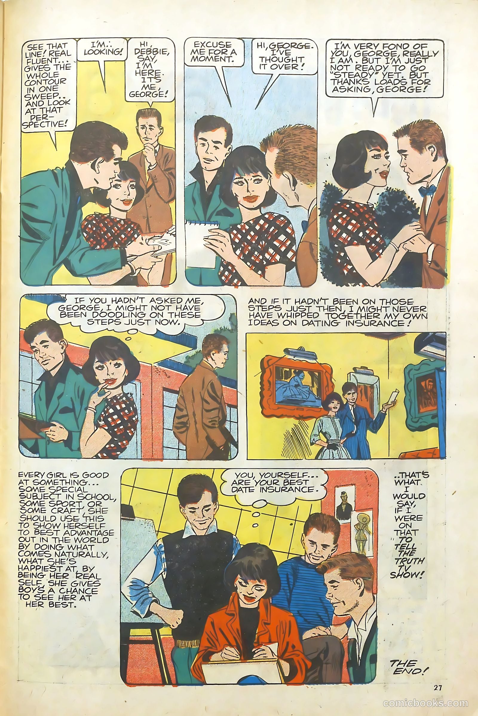 Going Steady #5 (1960) — page 26 of 32