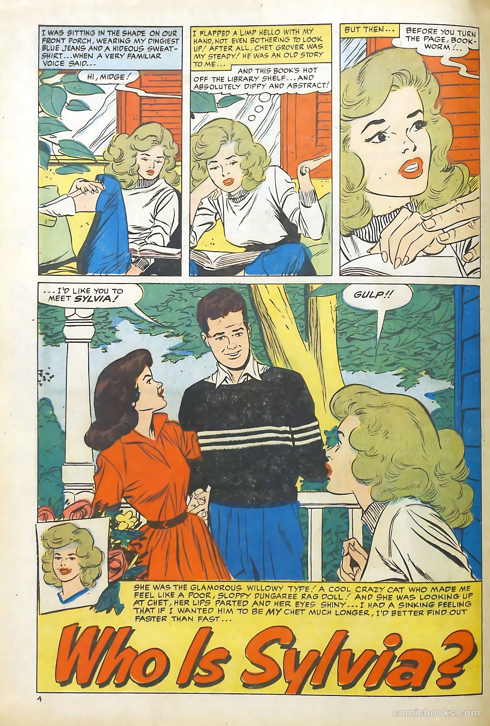 Going Steady #6 (1960) — page 4 of 33