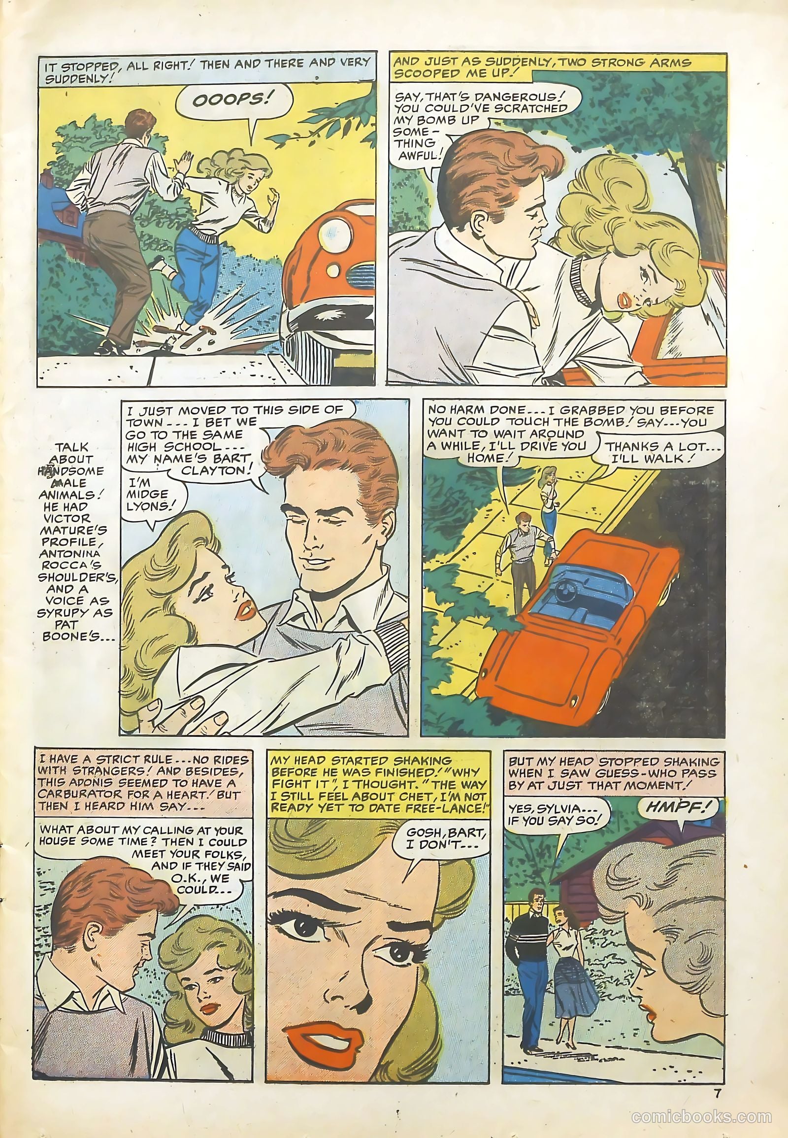 Going Steady #6 (1960) — page 7 of 33