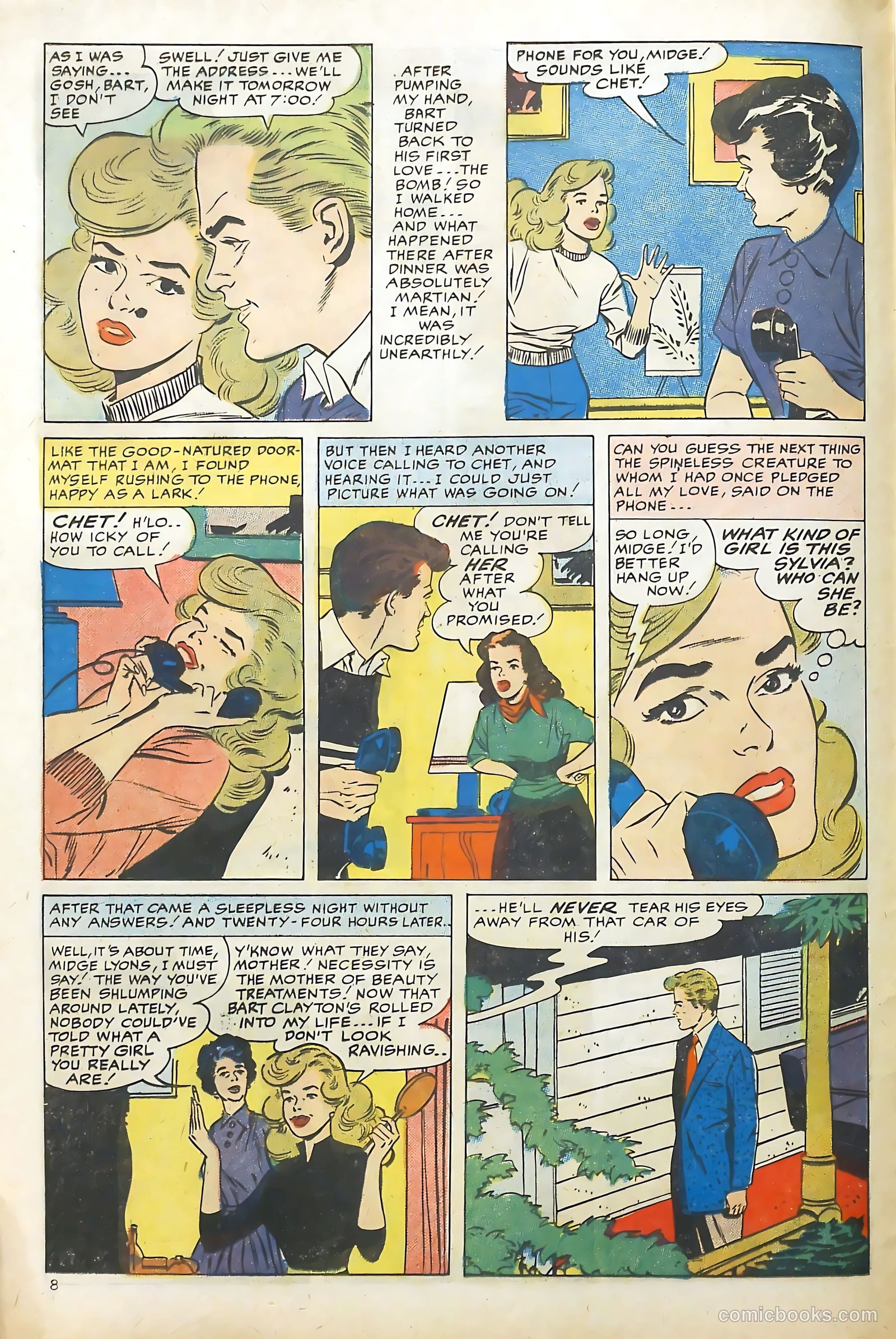 Going Steady #6 (1960) — page 8 of 33
