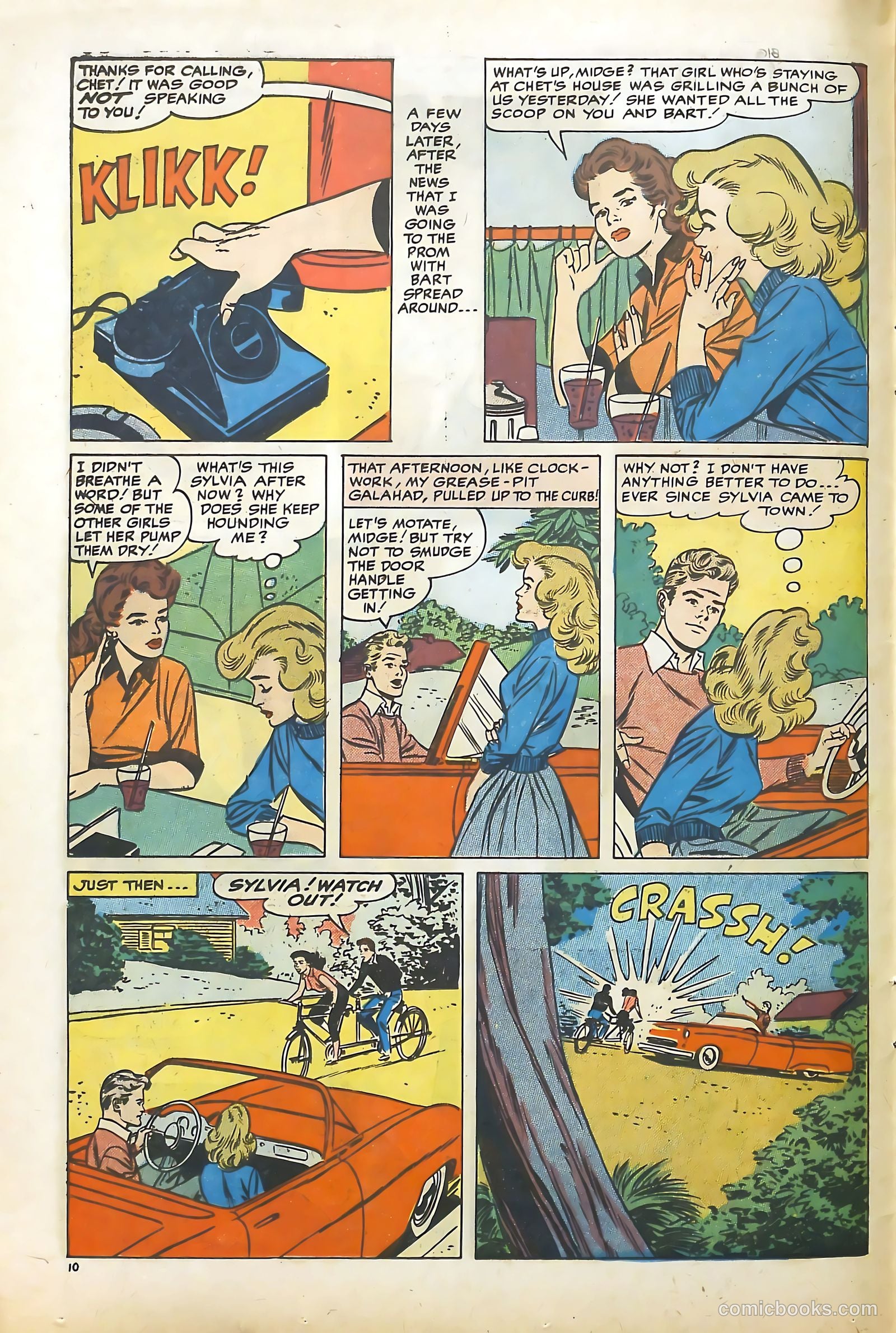 Going Steady #6 (1960) — page 10 of 33