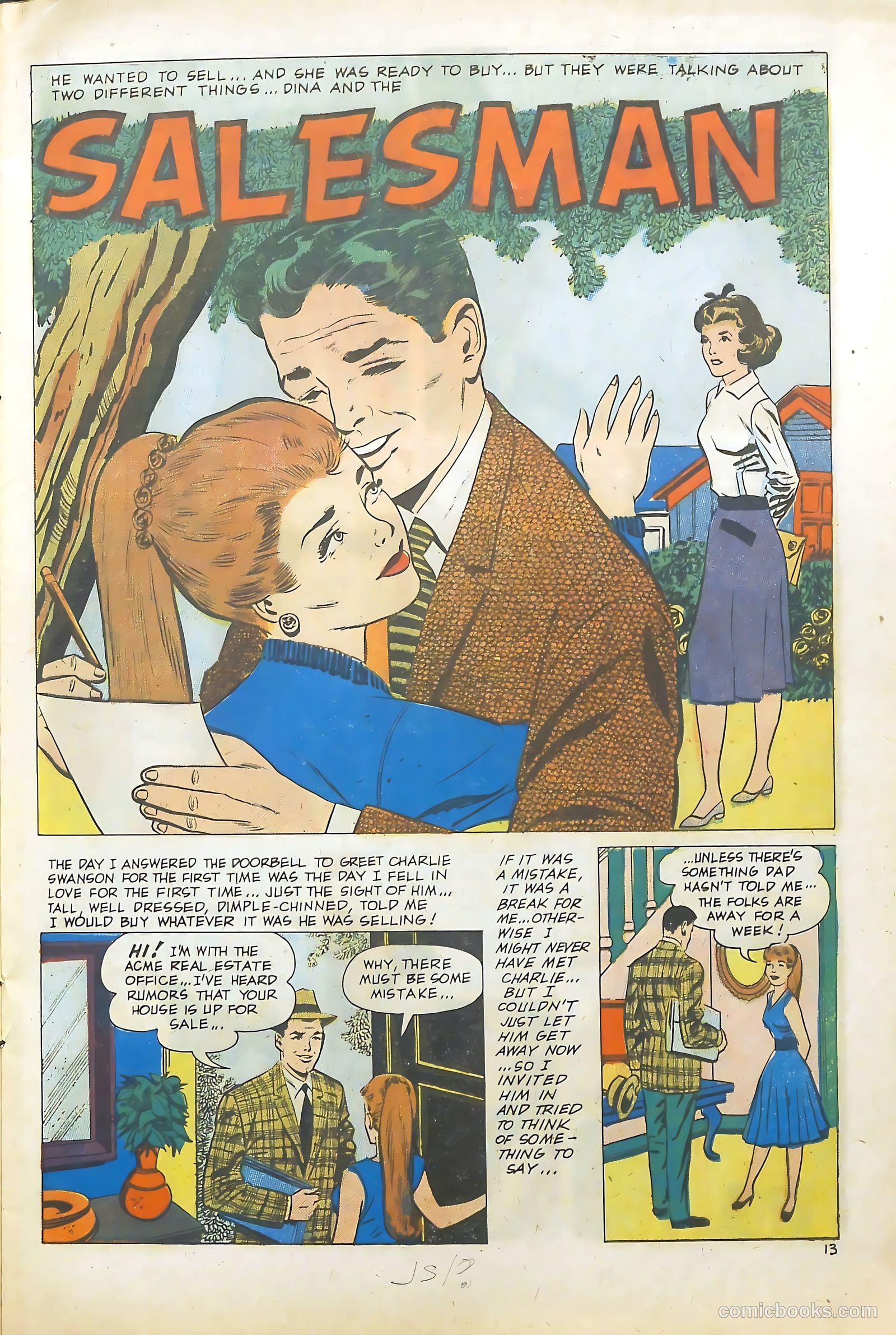 Going Steady #6 (1960) — page 13 of 33