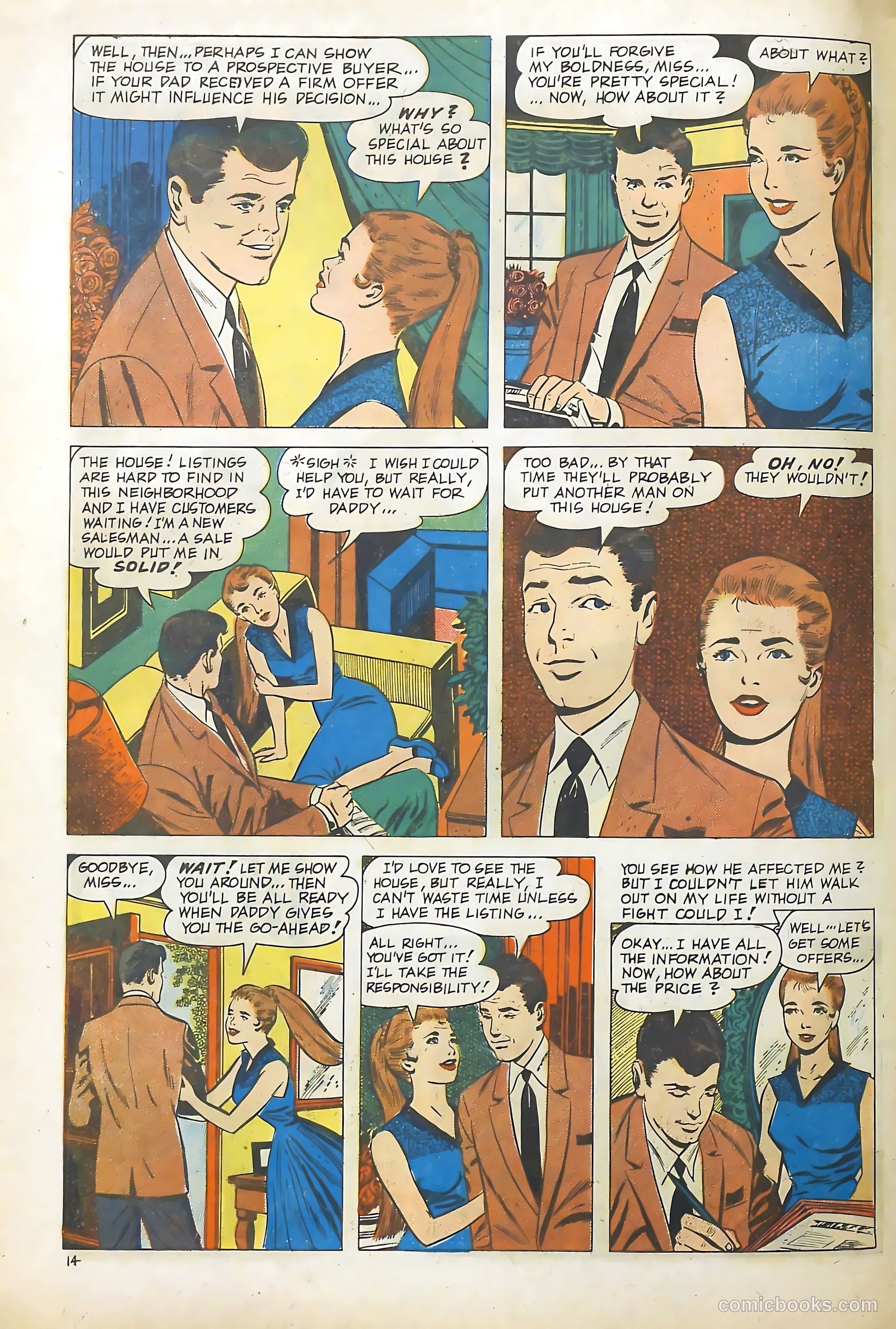 Going Steady #6 (1960) — page 14 of 33