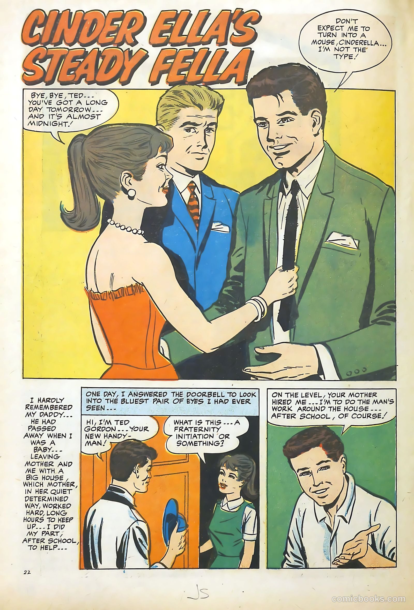Going Steady #6 (1960) — page 20 of 33