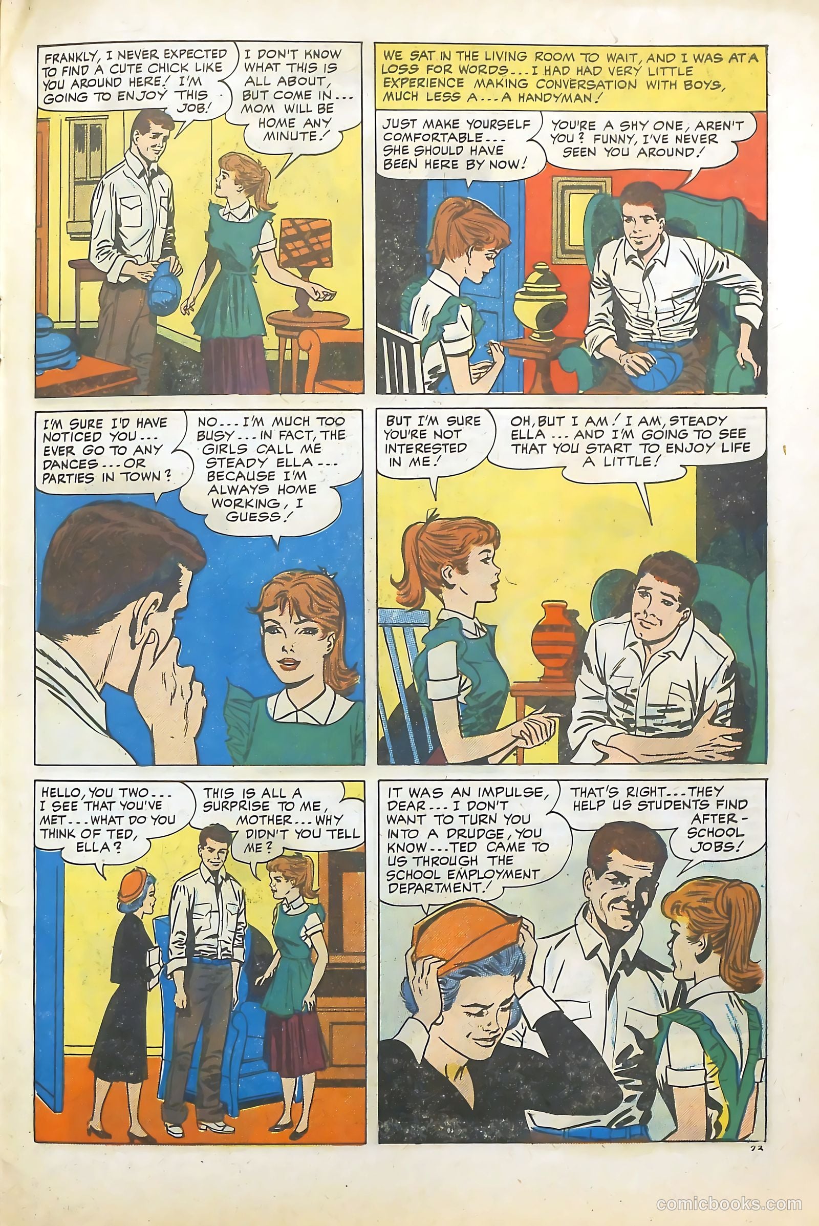 Going Steady #6 (1960) — page 21 of 33