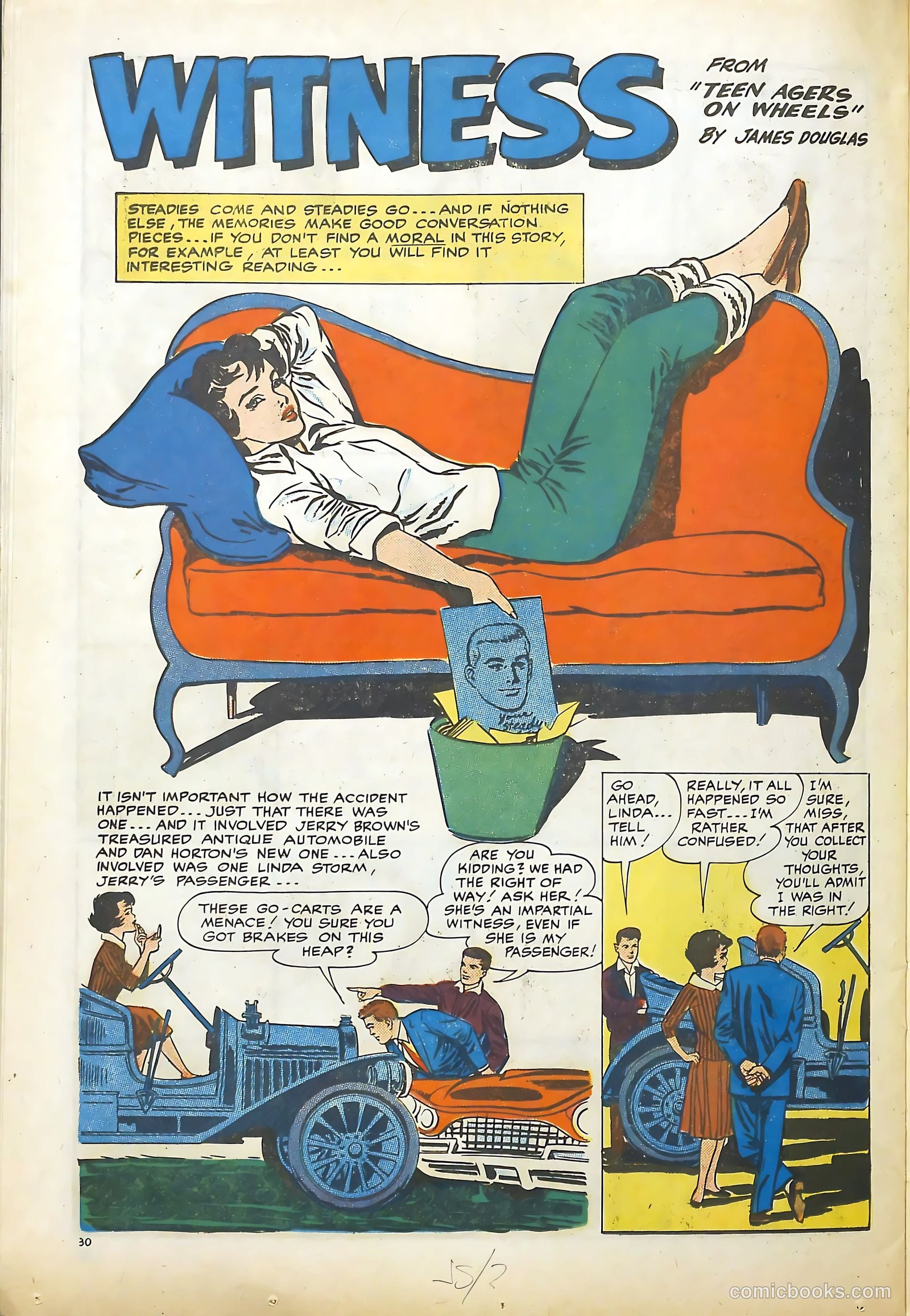 Going Steady #6 (1960) — page 27 of 33