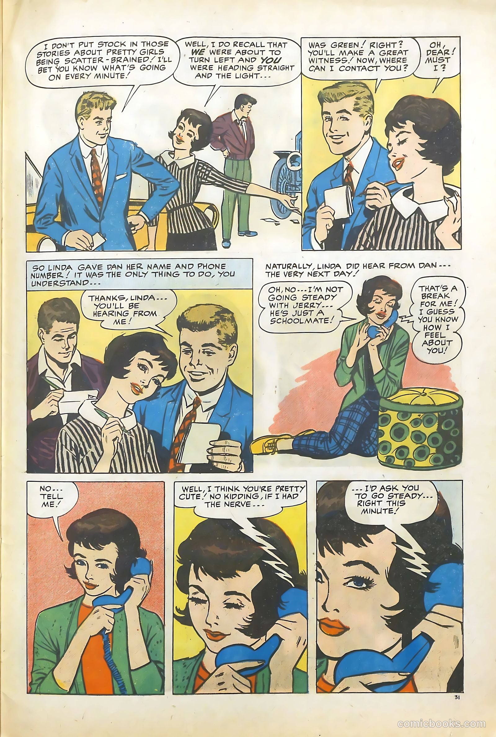 Going Steady #6 (1960) — page 28 of 33