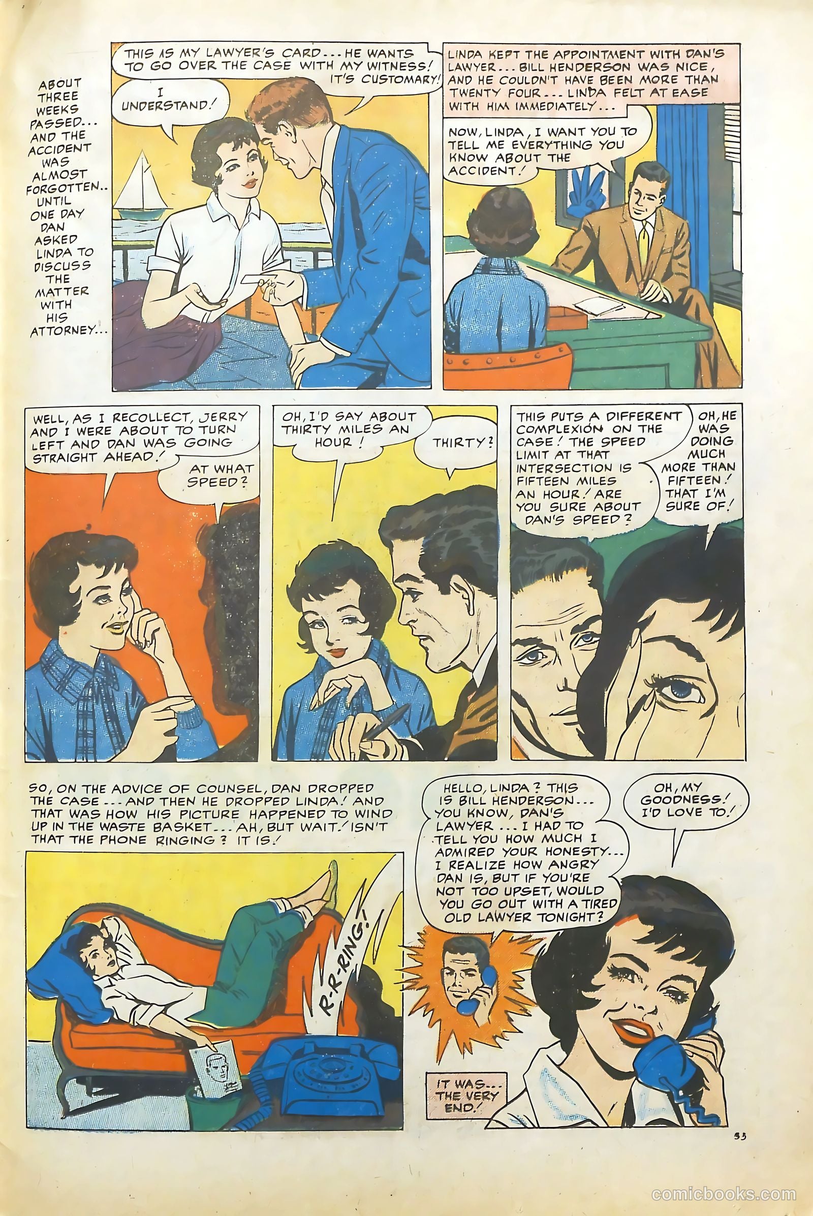 Going Steady #6 (1960) — page 30 of 33